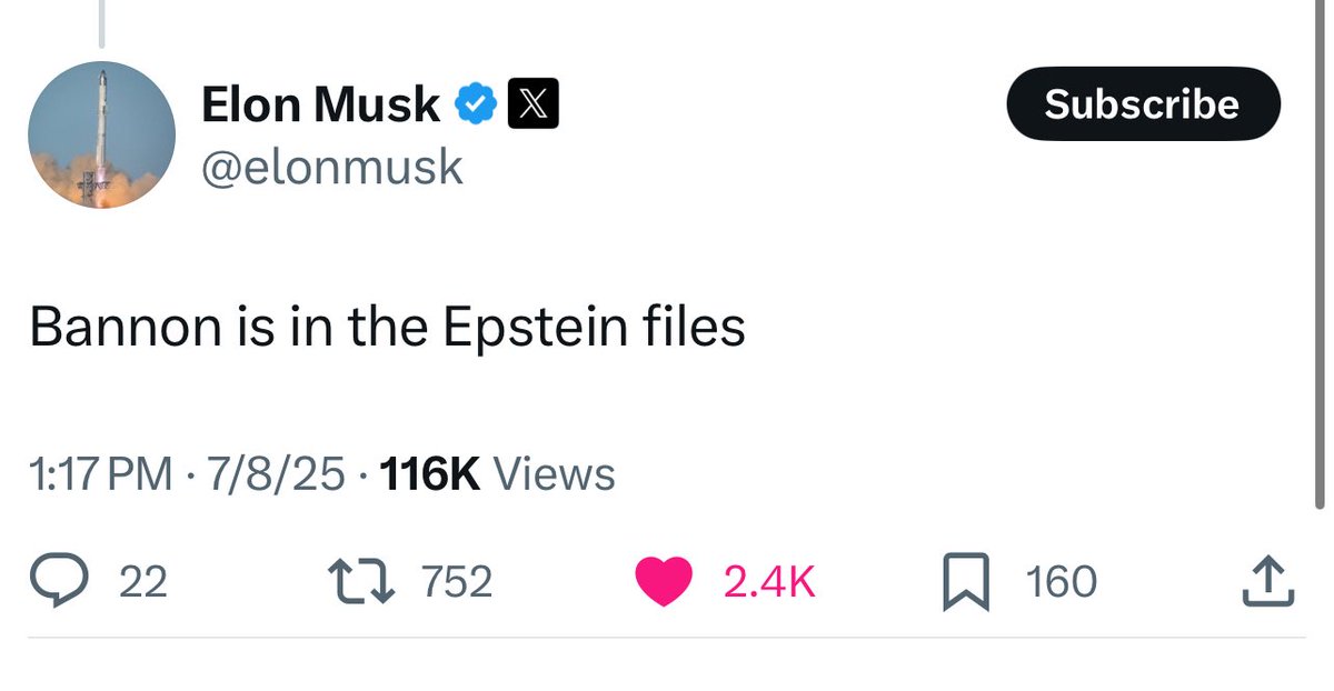 If it’s alleged that Bannon participated in something inappropriately with a minor or played a role in the trafficking of children or covering for pedos then he should be held accountable.
