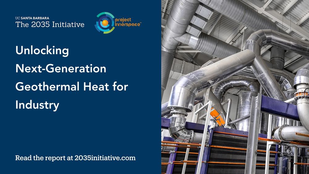 Dr. Leah C. Stokes leahstokes@bsky.social (@leahstokes) on Twitter photo The industrial sector emits ~1/4 of US climate pollution, mostly from using fossil fuels for heat. But there is a virtually unlimited source of clean heat right beneath our feet... geothermal! THREAD on our new report on geothermal for industrial decarb.
2035initiative.com/unlocking-next… The industrial sector emits ~1/4 of US climate pollution, mostly from using fossil fuels for heat. But there is a virtually unlimited source of clean heat right beneath our feet... geothermal! THREAD on our new report on geothermal for industrial decarb.
2035initiative.com/unlocking-next…