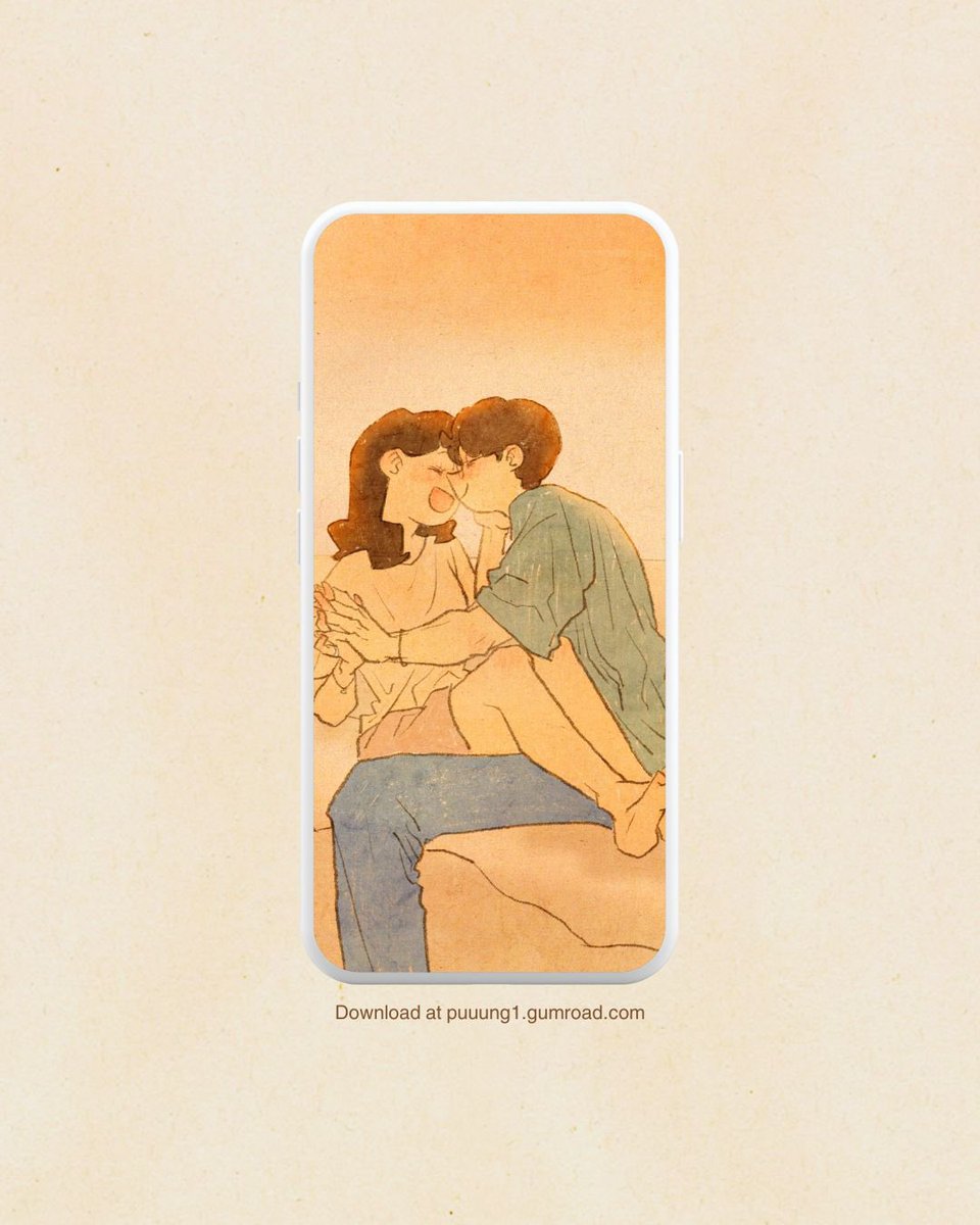 puuung1's tweet image. Playful Kiss
Your laughter makes every kiss feel brand new.
📥 Wallpaper: puuung1.gumroad.com
🛒 Cards & more: puuung1.redbubble.com
