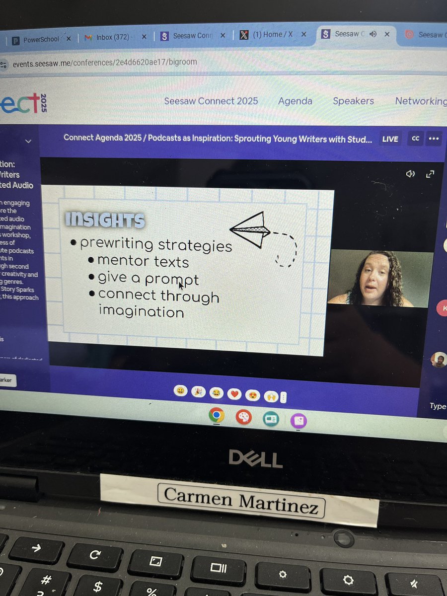 Martinez5th's tweet image. Definetly going to try Podcast using @Seesaw ! Lindsey Davis did an amazing job! #SeesawConnect_Contest