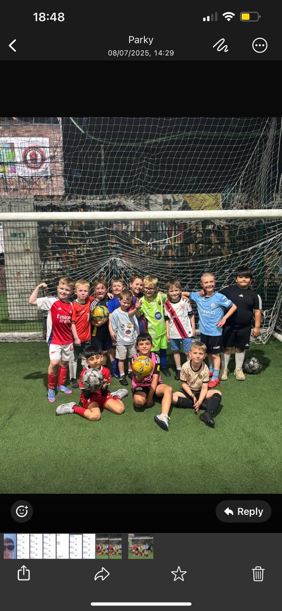 WEEK 2 DAY 2 OF OUR SUMMER FOOTBALL CAMPS

Young ones are on fire showcasing their skills this week 👏🏻 🔥 

Huge well done to them all.

To get signed up for the remainder of week 2 use the links below.

myclub-hub.com/organisations/…