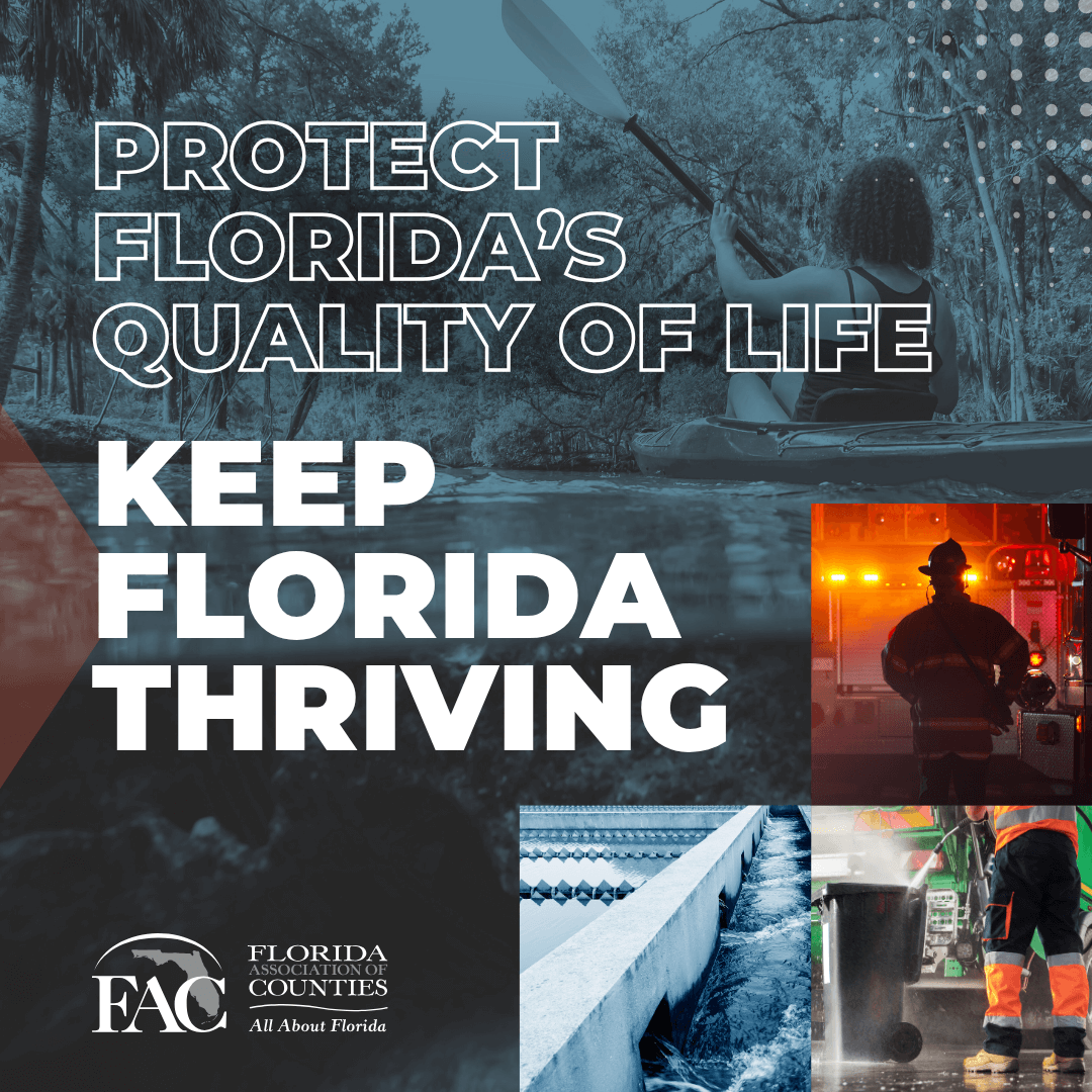 flcounties's tweet image. FAC’s property tax resource hub, KeepFloridaThriving.com, is now live. Explore county budget data, property tax facts, and outreach tools to support your conversations throughout budget season and beyond. #FLCounties