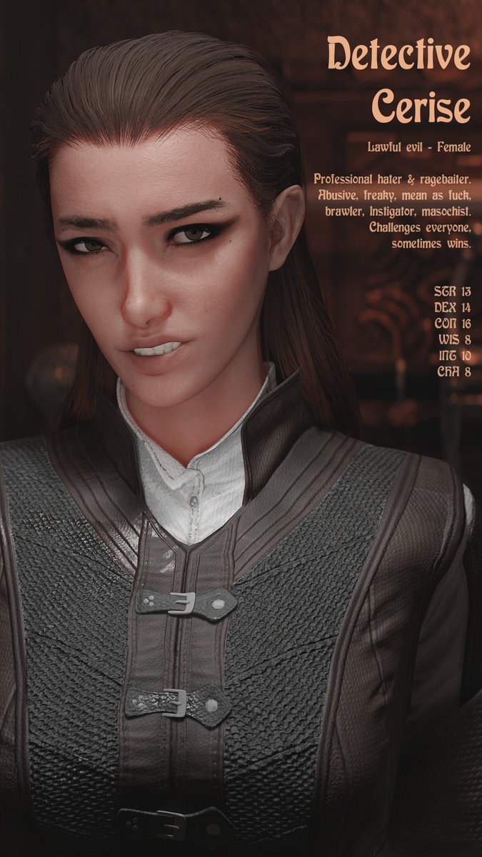 [Twin Sister Detectives]
Made my BG3 OCs using <a href="/doublenyl/">nyl</a>'s BG3 model (≧◡≦)

I am so happy I managed to make it and I hope you'll like them! :D