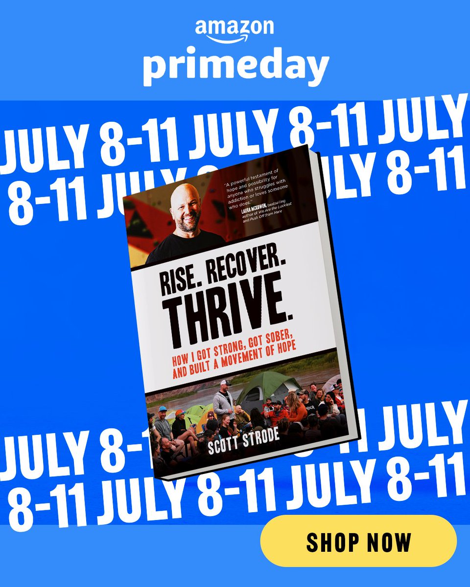 Rise. Recover. Thrive. is available during Amazon Prime Day, July 8–11.

Get it here: amzn.to/3GBkOfz