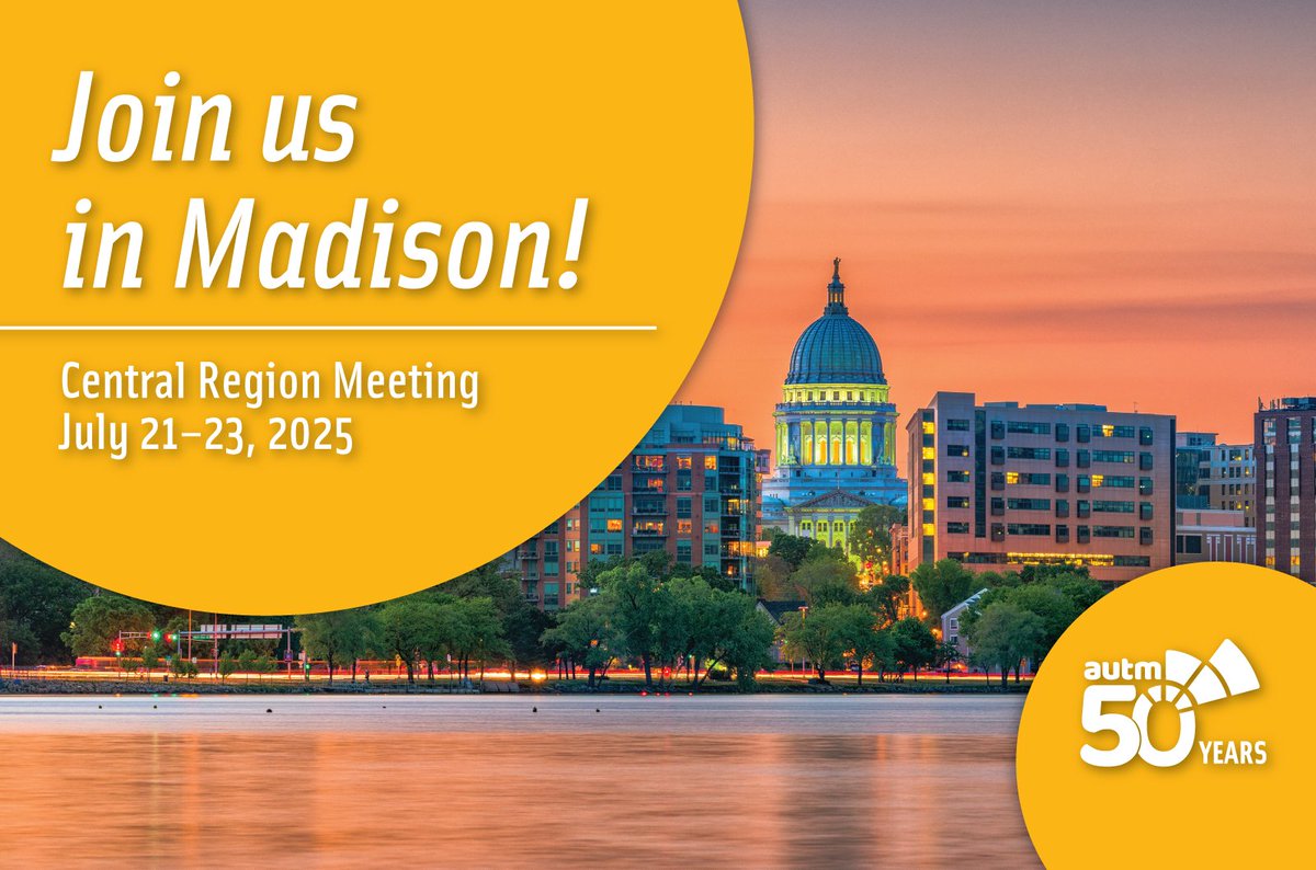 AUTM's tweet image. The countdown is on! Join us July 21-23 in Madison, WI for three days of insightful content focused on the latest in tech transfer.
With only two weeks to go, now’s the time to register and secure your spot at this industry-leading event: l.feathr.co/AUTMCentral25