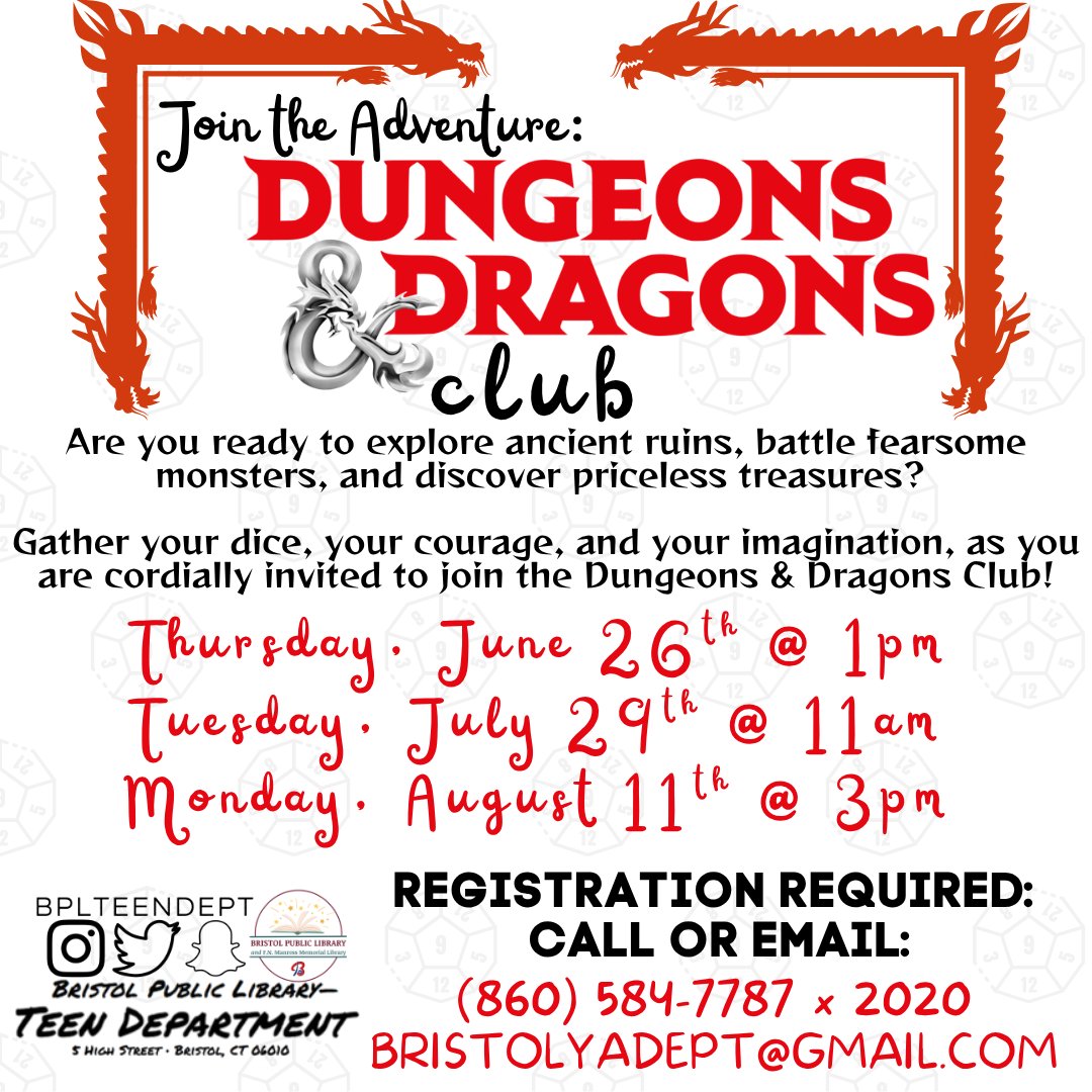 We had a great time playing life size Pac Man today! Thank you for joining us! We've still got lots of fun planned for this summer. Join us for a clay jewelry making program, D&amp;D Club, Chess Club and much much more!