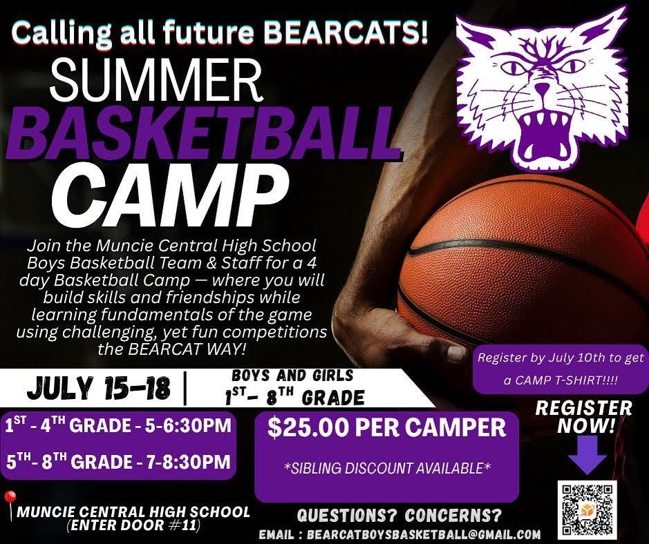 Who's ready to hoop? All 1st-8th graders with interest in building their basketball skills are encouraged to come join the fun next week...