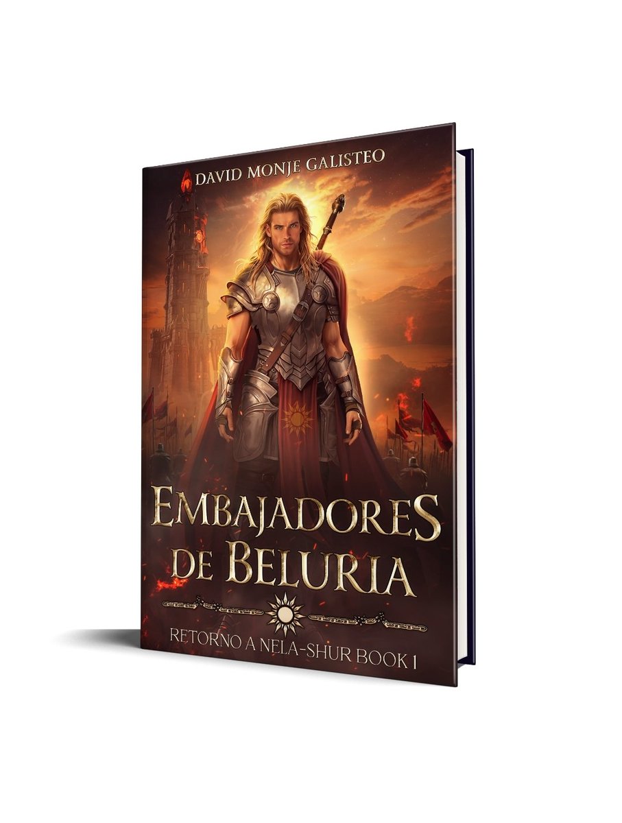 EMBAJADORES DE BELURIA, Retorno a Nela-Shur, Libro 1
Ya queda menos. 
15 de agosto.
Resérvalo ahora a través del link de la bio.
‐----------
EMBASSADORS OF BELURIA, Return to Nela-Shur, Book 1
It's almost here.
August 15th.
Pre-order it now through the link in the bio.