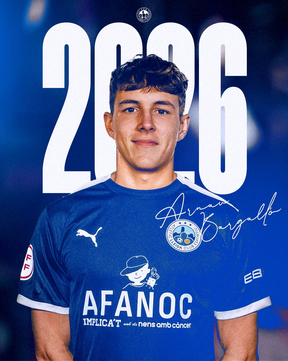 🆕 FITXATGE | Arnau Bargalló
Jove talent defensa de 19 anys que s’uneix al projecte.

Format al Cambrils Unió i procedent de la UE Damm, arriba amb ambició i marge de creixement. Benvingut, Arnau! 💙