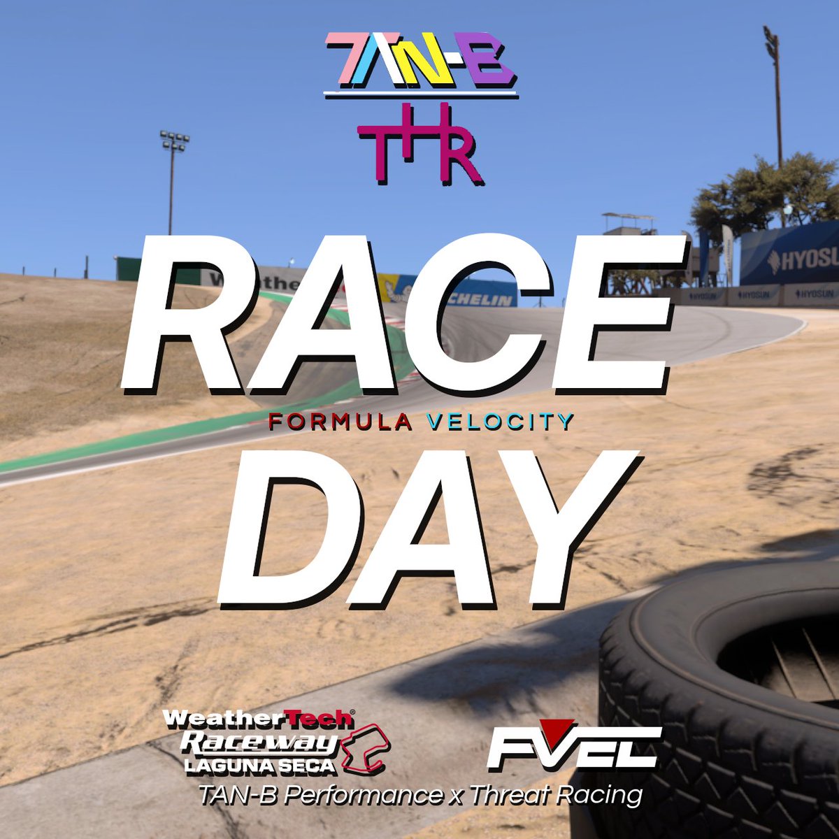 IT'S RACE DAY IN THE DESERT!

In just over an hour's time we get underway for the second round of the <a href="/FormulaVelocity/">Formula Velocity</a> 2025 IndyCar season! After a good showing the week prior we're eager to get back out on track tonight and continue the fight for both championships.