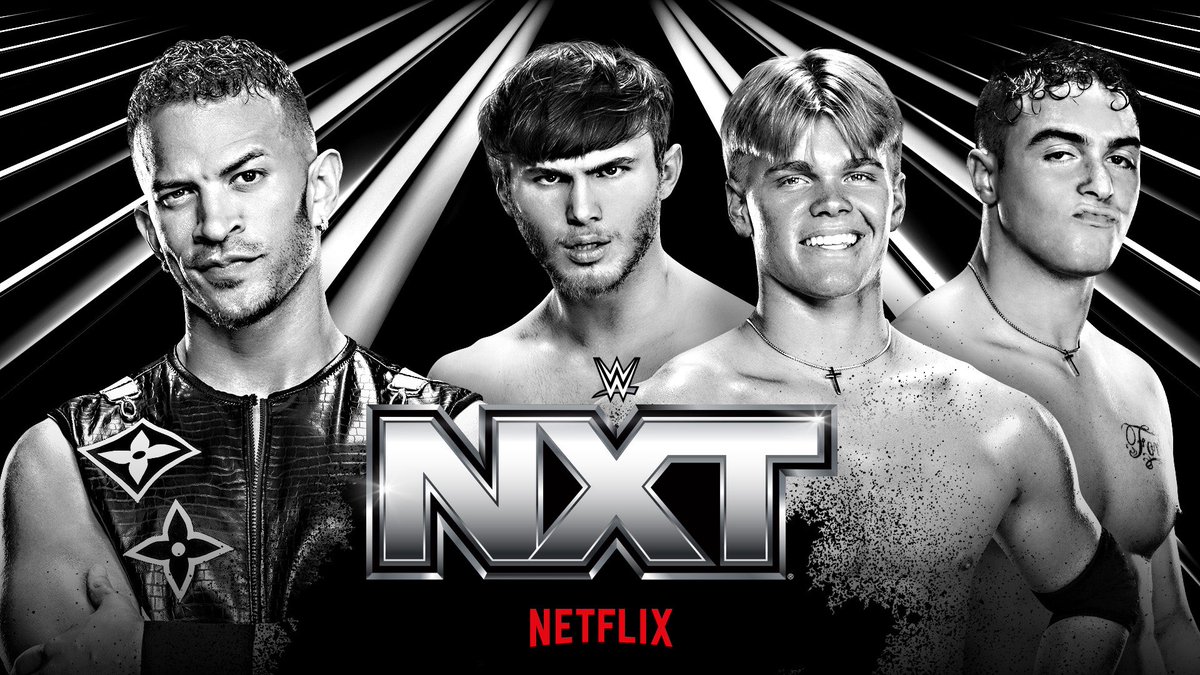 WWE UK (@wweuk) on Twitter photo TONIGHT on #WWENXT, streaming at 1 AM on <a href="/NetflixUK/">Netflix UK & Ireland</a>!
⚪️ <a href="/joehendry/">Joe Hendry</a> & <a href="/Santana_Proud/">Mike SANTANA🇵🇷</a> vs. The High Ryze
⚪️ Charlie Dempsey vs. <a href="/TavionHeights/">Tavion Heights WWE</a> (If Heights wins, he can leave the NQCC)
⚪️ <a href="/HankWalker_WWE/">Hank Walker</a> & <a href="/TankLedgerWWE/">Tank Ledger</a> vs. The Culling for NXT Tag Team Championship
⚪️ TONIGHT on #WWENXT, streaming at 1 AM on <a href="/NetflixUK/">Netflix UK & Ireland</a>!
⚪️ <a href="/joehendry/">Joe Hendry</a> & <a href="/Santana_Proud/">Mike SANTANA🇵🇷</a> vs. The High Ryze
⚪️ Charlie Dempsey vs. <a href="/TavionHeights/">Tavion Heights WWE</a> (If Heights wins, he can leave the NQCC)
⚪️ <a href="/HankWalker_WWE/">Hank Walker</a> & <a href="/TankLedgerWWE/">Tank Ledger</a> vs. The Culling for NXT Tag Team Championship
⚪️
