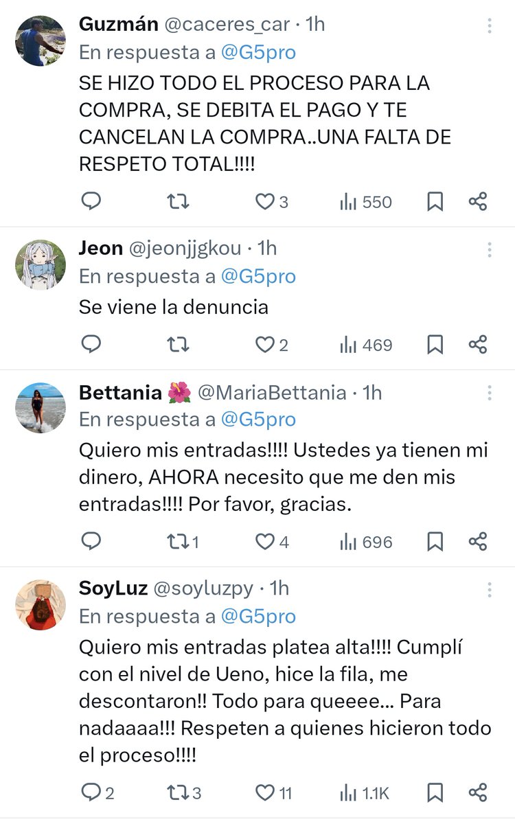 UNA LOCURA....LA VERDAD.
Usuarios denuncian que hacen la fila para comprar las entradas para el concierto de <a href="/shakira/">Shakira</a>, se les debita el valor de la entrada pero nunca reciben la confirmación. Se quedan sin dinero y sin entradas