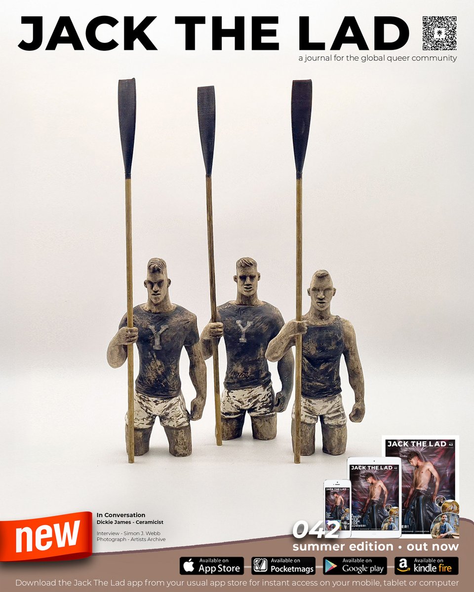 We're In Conversation with ceramicist Dickie James who reveals the inspiration behind his stylish &amp; highly collectable sporting figures and how a reignited passion for ceramics after his move to Belfast encouraged him to end a 20 year career in animation. Download Issue 42 today!