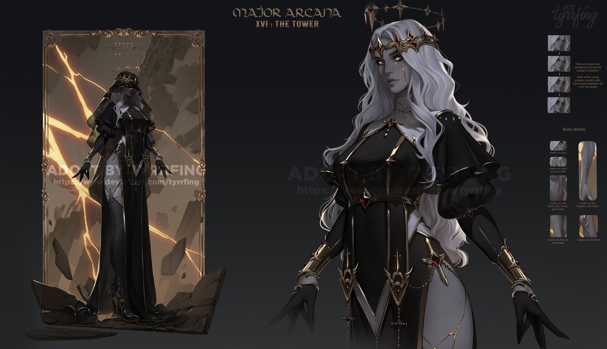 Tyrrfing's tweet image. Hello new #PortfolioDay
#PORTFOLIODAY2025!
I'm Tyrrfing, Digital illustrator creating Adopts.
I'm creating mythical and modern fantasy characters for you.
Your support is highly appreciated.