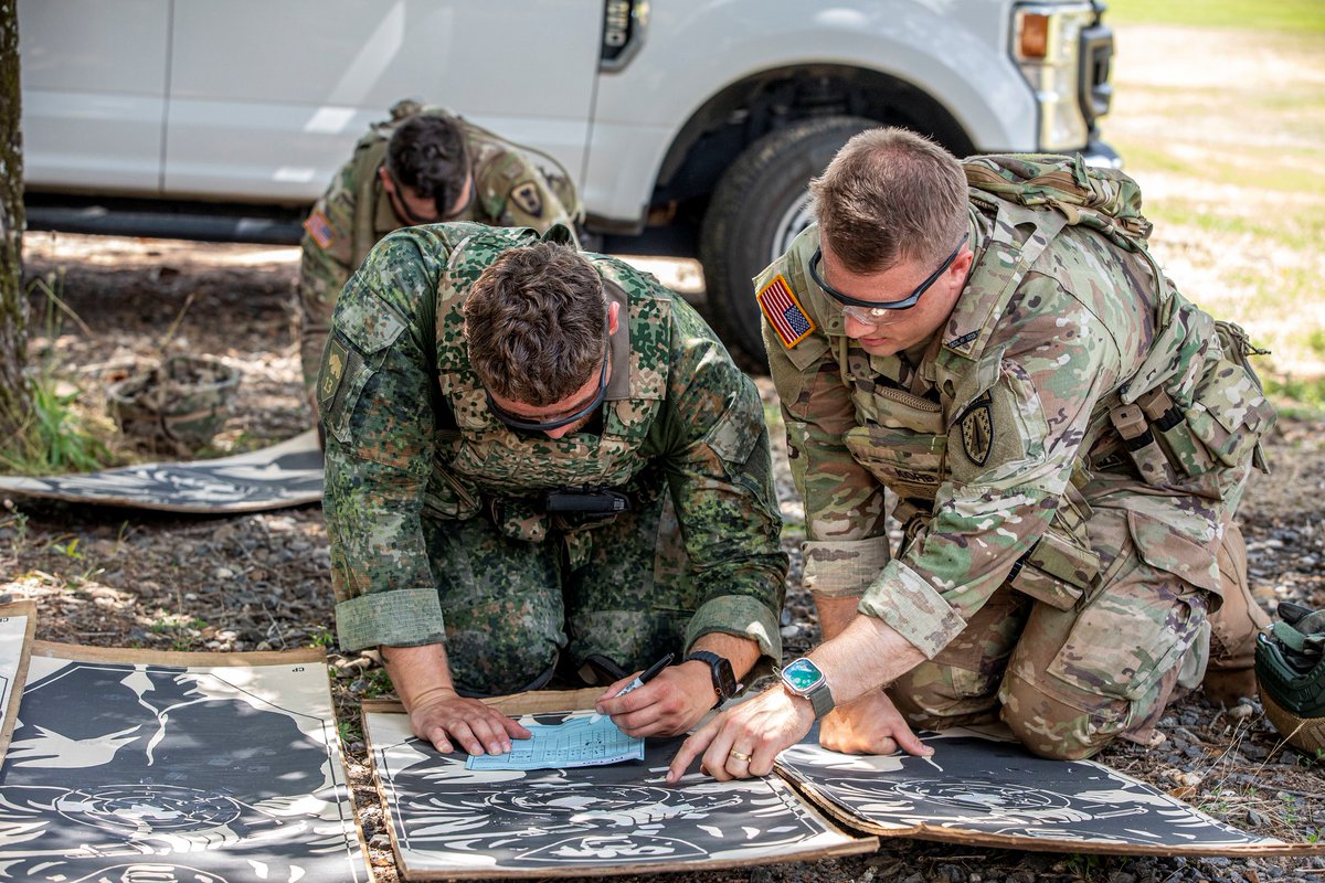 IL_Natl_Guard's tweet image. Congrats to 1st Lt. Kyle Korb and Staff Sgt. Jeremiah Alvarez, from the Illinois Army National Guard's 6th Bn, 54th SFAB. Korb, a nurse, and Alvarez, a maintainer, placed 12 out of 22 in the machine gun competition in the Winston P. Wilson Championship, 23-27 June, in Ark.