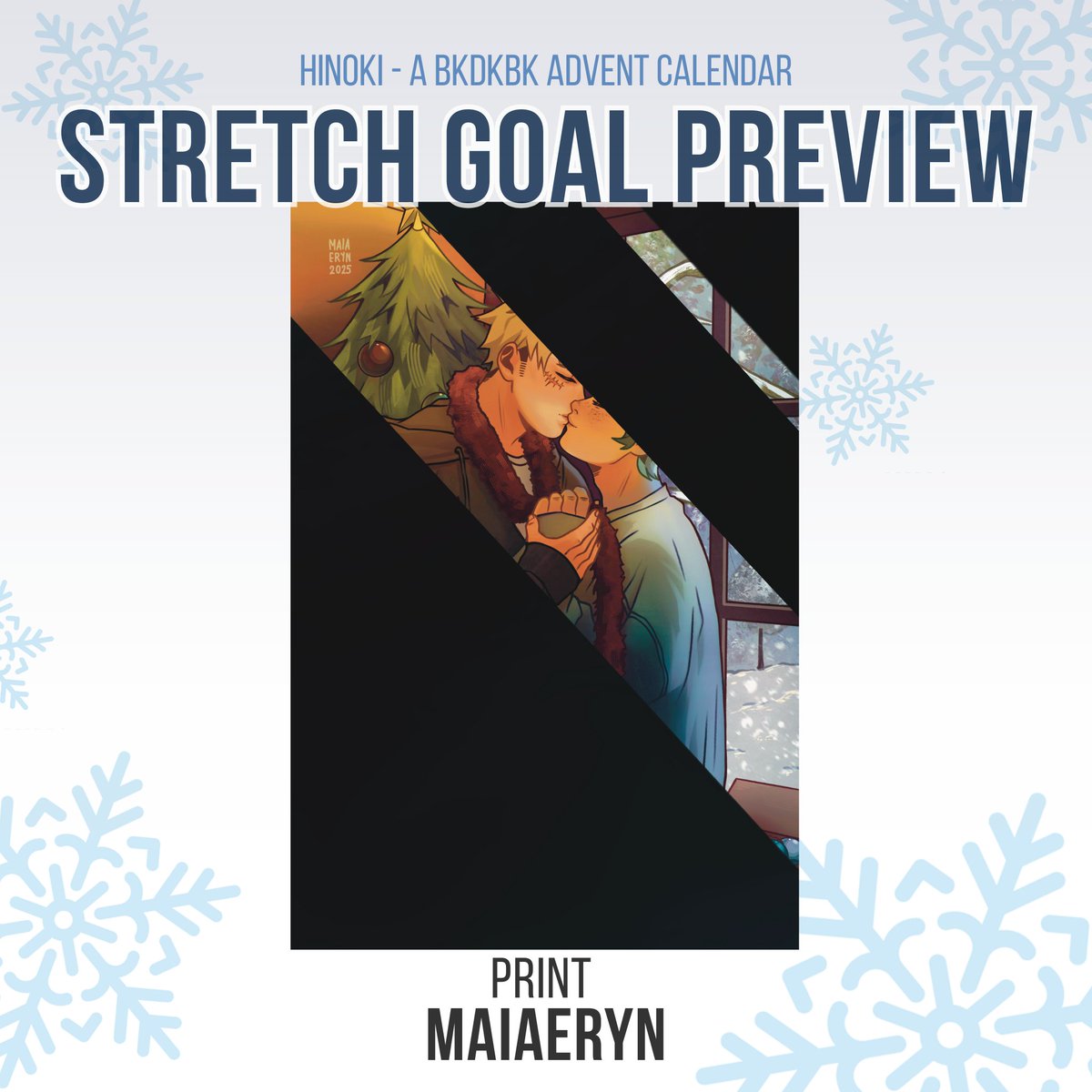 Hinoki: A BKDKBK Advent Calendar (@bkdkadvent2025) on Twitter photo ❄️ STRETCH GOAL PREVIEW ❄️
Here's a small peek into our next stretch goal, a beautiful print by the talented <a href="/maiaeryn/">maja♡comms open</a>! Want to see the full design? Buy your bundle today to help unlock this stretch goal!!
🛒: bkdkadvent2025.bigcartel.com ❄️ STRETCH GOAL PREVIEW ❄️
Here's a small peek into our next stretch goal, a beautiful print by the talented <a href="/maiaeryn/">maja♡comms open</a>! Want to see the full design? Buy your bundle today to help unlock this stretch goal!!
🛒: bkdkadvent2025.bigcartel.com