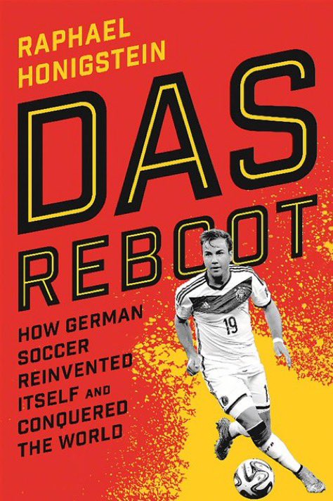 TheFootyLibrary's tweet image. 📅 #OnThisDay in 2014, Germany beat Brazil 7-1 to knock the hosts out of the World Cup semi-final.
🇩🇪 Germany went on to win their fourth World Cup five days later.
📕 Raphael Honigstein’s “Das Reboot” tells how German soccer reinvented itself and conquered the world.