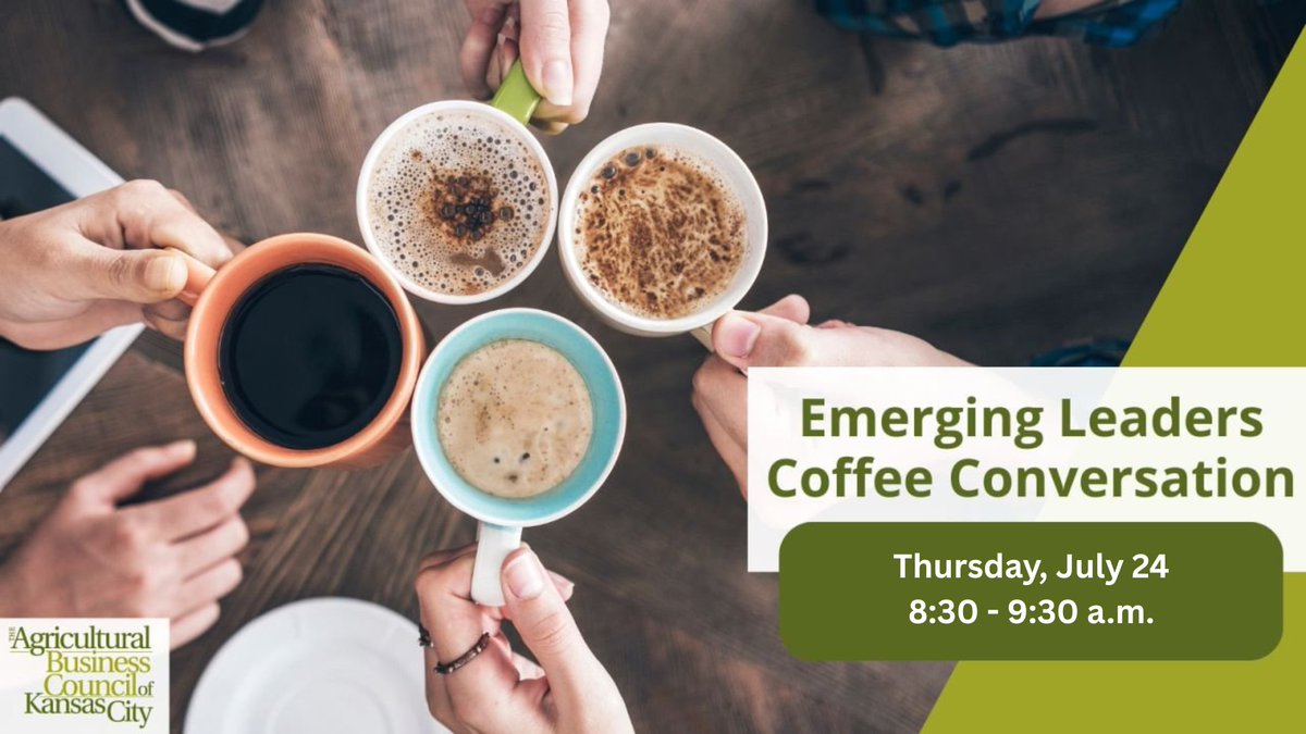 Join for an Emerging Leaders Coffee Conversation. You do NOT have to be a Council member to attend, and attendance is free. 
Learn more and RSVP by July 17, here. &gt;&gt; ow.ly/c0wU50Wf65b