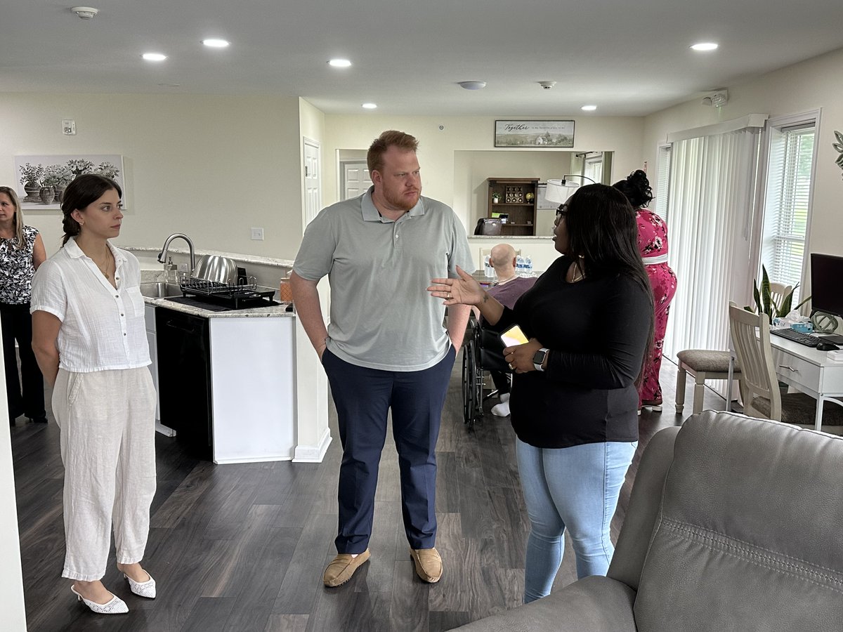 What an incredible opportunity we had last week showing <a href="/JoshJensen134/">Assemblyman Josh Jensen</a> our fully accessible homes on Long Pond Road in Greece. Asm Jensen got a tour of the houses, learned about both the residential program &amp; other services. He even got to meet Bill, one of the residents.