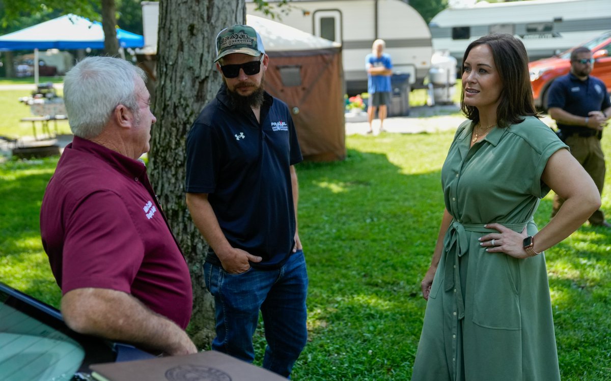 I went back to London to check on the recovery progress from the tornado in May. Thanks to coordination from federal, state &amp; local governments, along with businesses, non-profits &amp; private citizens, our goal of rebuilding every life &amp; structure is happening faster than expected.