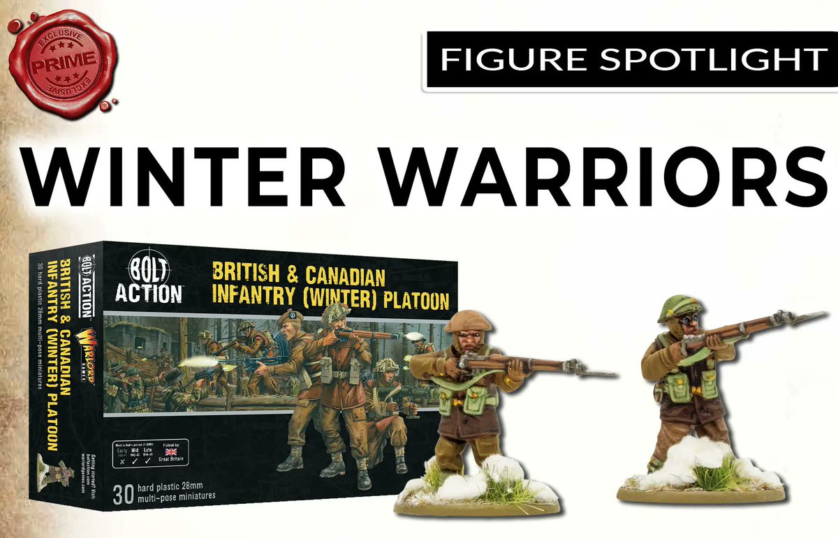 WiPrime Members read the August issue's 'Figure Spotlight: Winter Warriors' article early!

Hot on the heels of Victrix’s Late War Germans comes another set of great plastic figures,  Warlord Games' new British &amp; Canadian Infantry (Winter) platoon.

wargamesillustrated.net/wiprime/member…