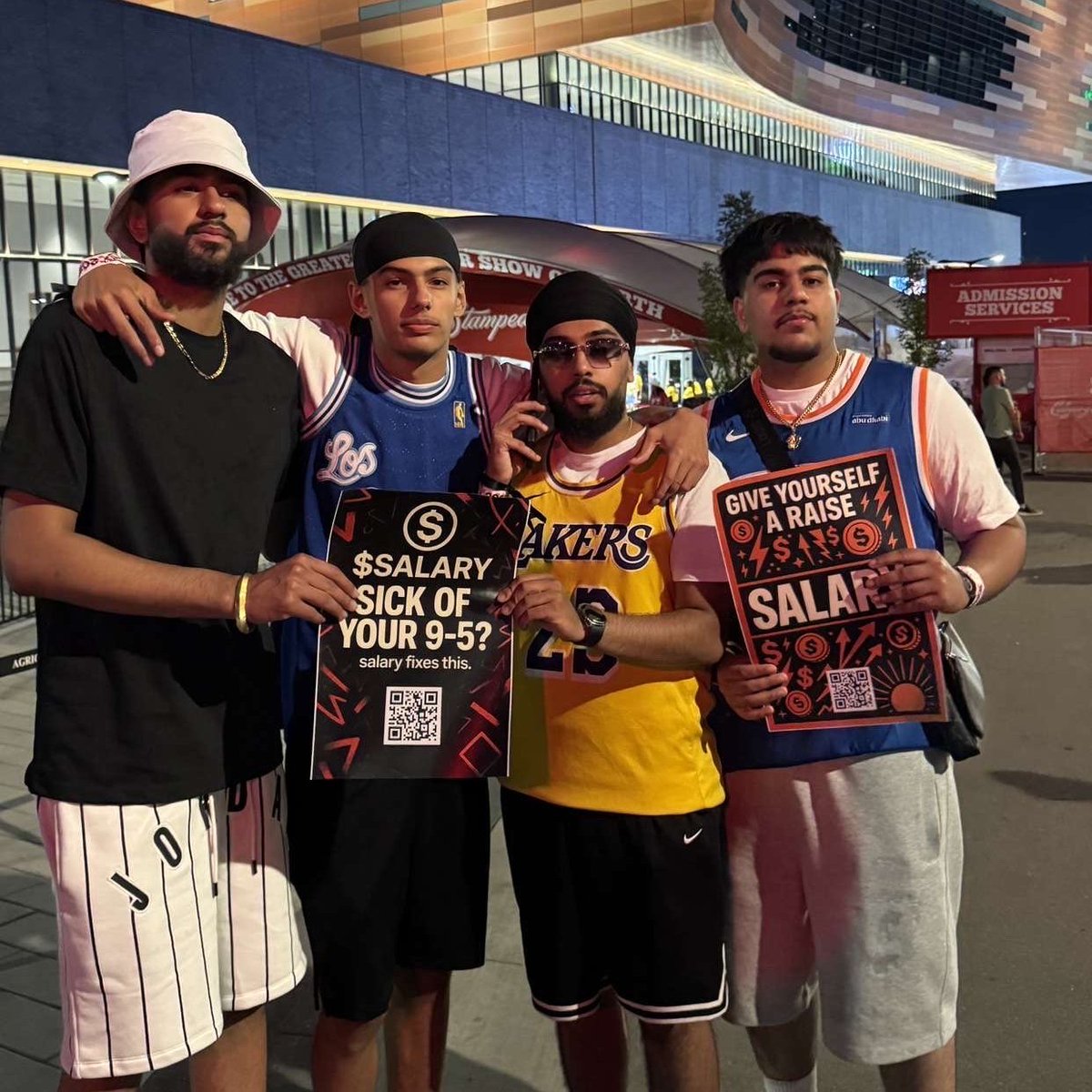 FCFNetwork's tweet image. The team was out spreading the good word of $salary last night at the most populated event in this city.
Next stop Belgium for Tomorrowland bringing the movement world wide. 🌍✈️
Give yourself a raise. $salary