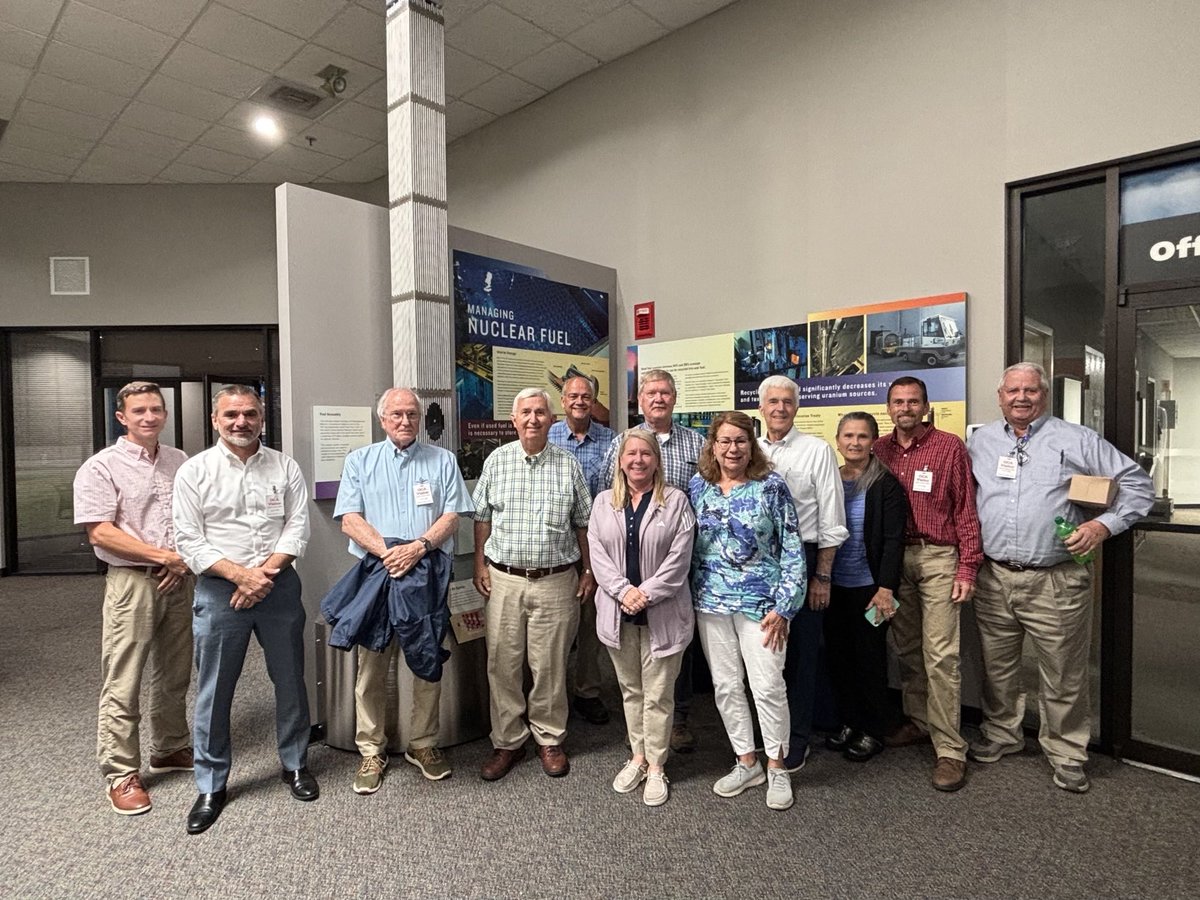 Visited the North Anna nuclear plant &amp; Louisa gas peaker station—through discussion confirmed our energy grid is stretched thin. Nuclear is safe, reliable, &amp; essential. We need an all-of-the-above energy mix: renewables, gas, nuclear, and coal when needed to keep the lights on!