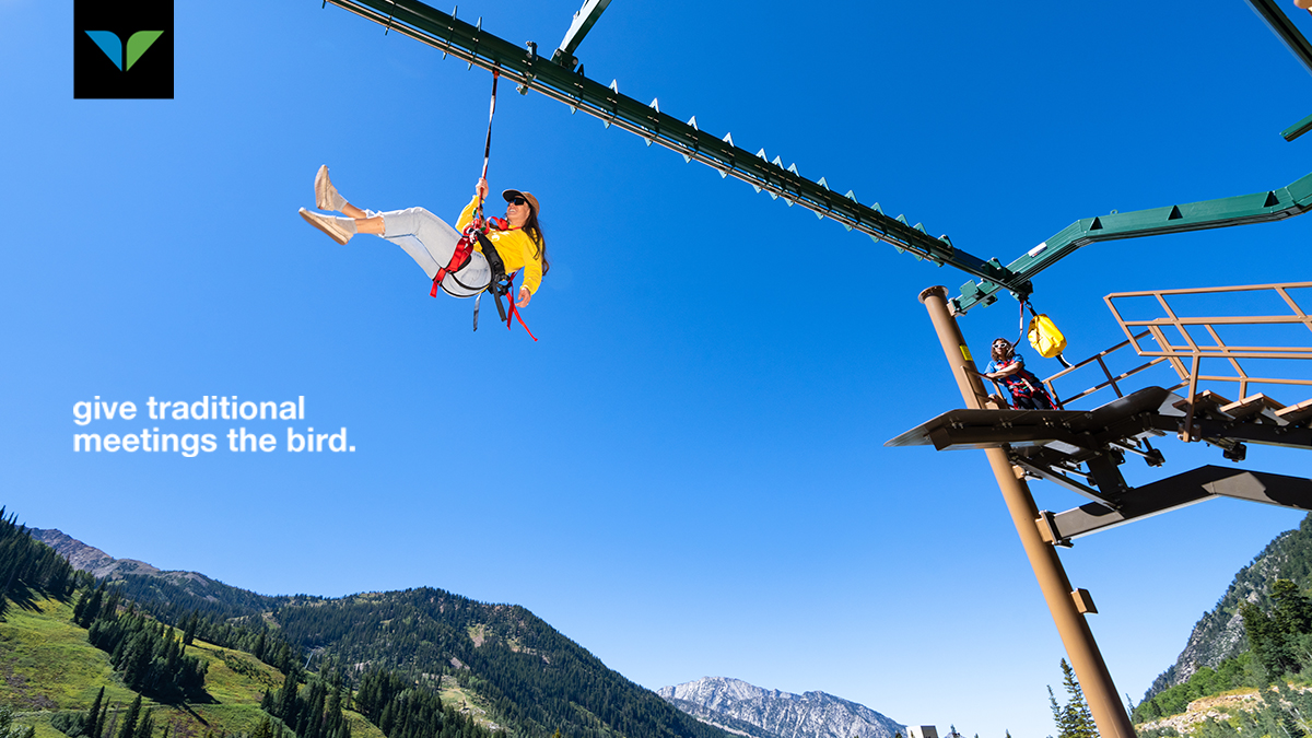 Host your next event at <a href="/Snowbird/">Snowbird</a> — stunning views, sleek spaces, and just 29 mi from SLC. #CorporateRetreat #MeetSmart 

Learn More: bit.ly/4lxbB6M