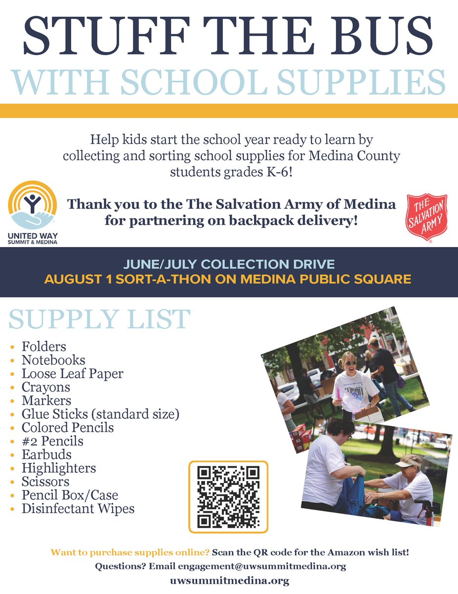 Medina County Parks (@medinacoparks) on Twitter photo Oenslager Nature Center is a drop-off location for <a href="/uwsummitmedina/">United Way of Summit & Medina</a>'s Stuff the Bus campaign through the end of July! The nature center is located at 6100 Ridge Rd. in Sharon Township on State Route 94. Hours are Tuesday-Saturday from 9 a.m. to 5 p.m. and Sundays from 12 to 5 p.m. Oenslager Nature Center is a drop-off location for <a href="/uwsummitmedina/">United Way of Summit & Medina</a>'s Stuff the Bus campaign through the end of July! The nature center is located at 6100 Ridge Rd. in Sharon Township on State Route 94. Hours are Tuesday-Saturday from 9 a.m. to 5 p.m. and Sundays from 12 to 5 p.m.
