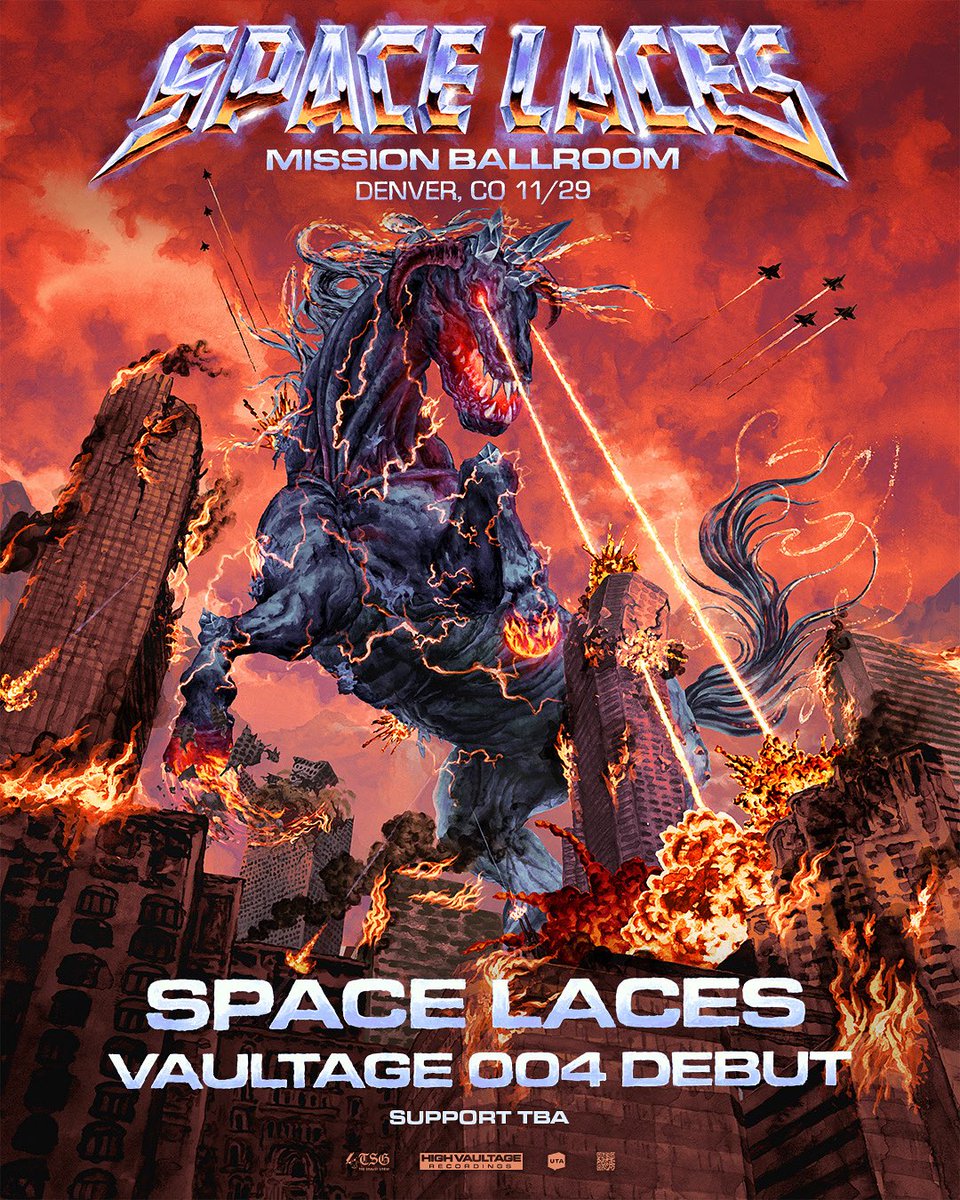 spacelaces's tweet image. VAULTAGE 004
MISSION BALLROOM
PREPARE FOR THE END