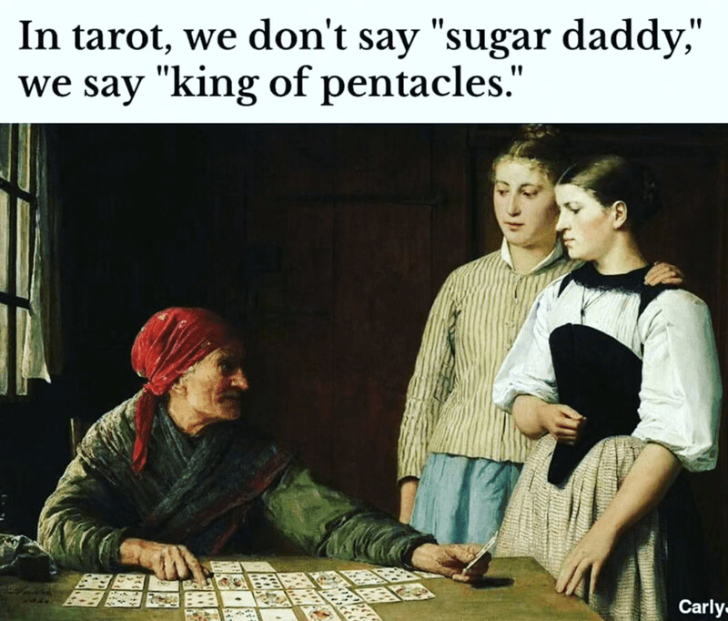 LVVampireNovels's tweet photo. King of Pentacles...
https://t.co/TCOXJPMOaa
#kingofpentacles #sugardaddy #shadowdaddy #tarotcards https://t.co/XAdxk82IQd