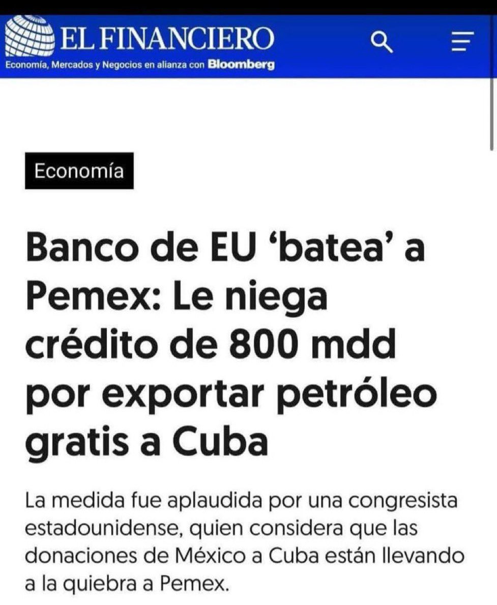 adikraj1's tweet image. #PEMEX pierde alrededor de 480 millones de pesos DIARIOS, pero le andamos regalando combustible a la dictadura cubana.
El pleno del #INAI ordenó transparentar los envíos de combustible durante la administración de #AMLO y de #Sheinbaum.
Pero “había que desaparecer al INAI,…