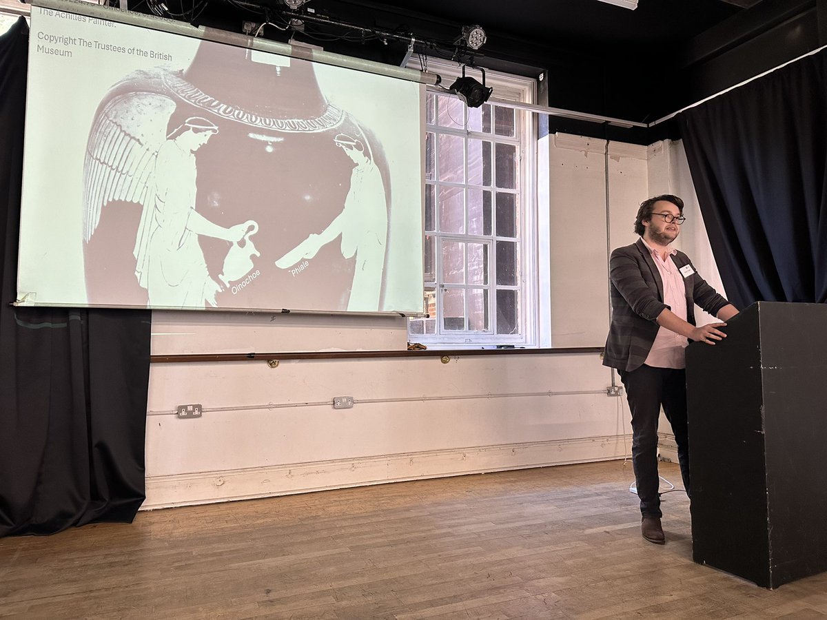 DrJADunne's tweet image. The Deities & Their Drinks Conference that I co-organized with Dr Rebekah Welton and Prof Matthew Wright @UniofExeter Day 1 🍻