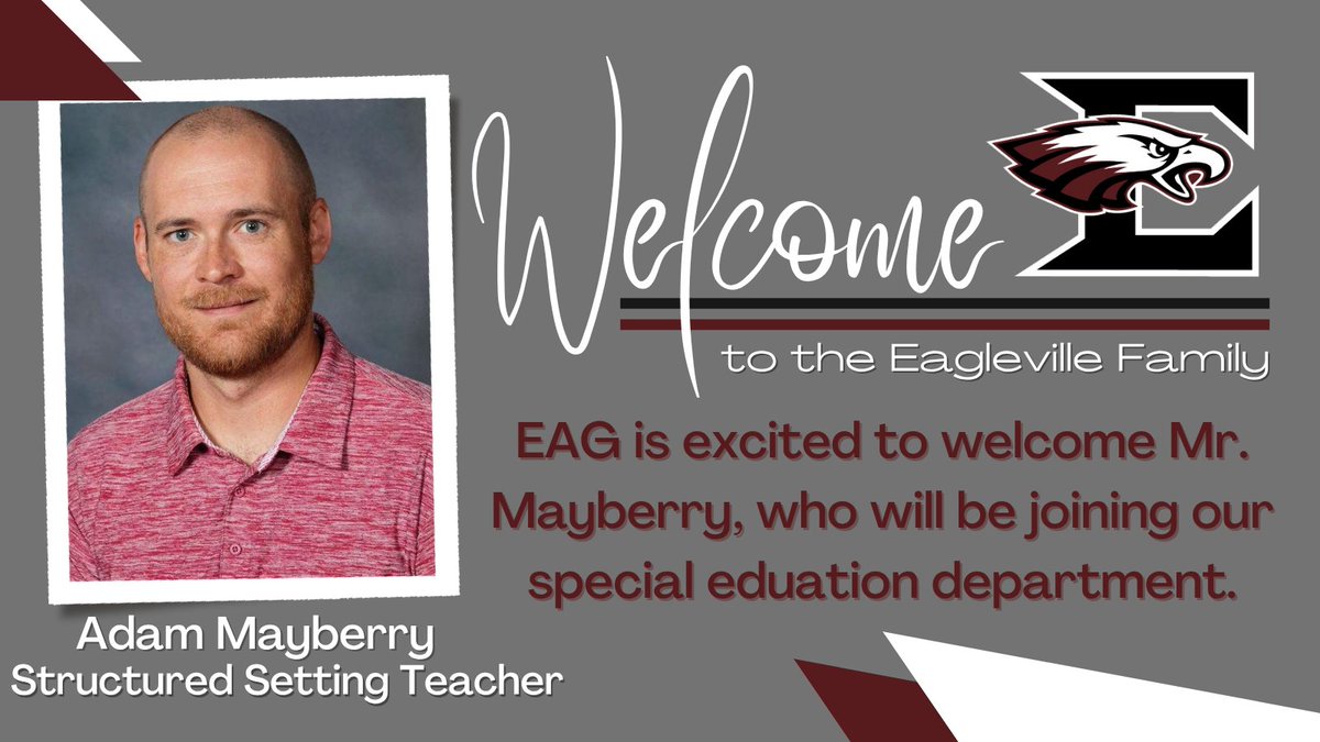 Welcome Mr. Mayberry! <a href="/Tim_PedigoEAG/">Tim Pedigo</a> <a href="/EAGbrownj/">Jason W Brown</a> <a href="/EAG_LacyTallman/">Lacy Tallman</a>