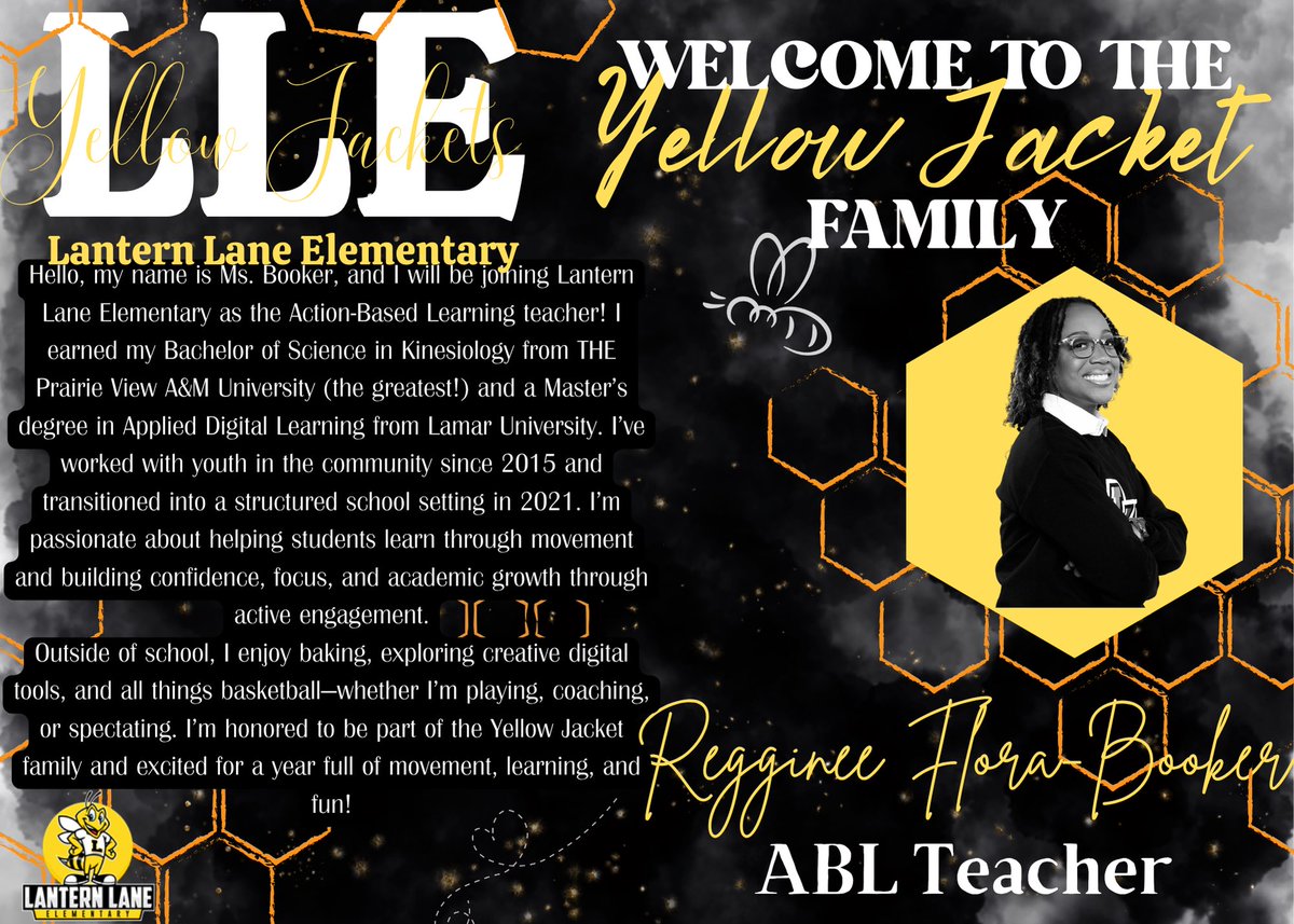 Lantern Lane Elementary (@llyellowjackets) on Twitter photo Welcome Ms. Booker back to our Lantern Lane Family!!! We are excited to have her as our new ABL Teacher!! <a href="/FortBendISD/">Fort Bend ISD</a> <a href="/idaford09/">IdaBLead</a> <a href="/Justin_Kowrach/">Justin Kowrach</a> Welcome Ms. Booker back to our Lantern Lane Family!!! We are excited to have her as our new ABL Teacher!! <a href="/FortBendISD/">Fort Bend ISD</a> <a href="/idaford09/">IdaBLead</a> <a href="/Justin_Kowrach/">Justin Kowrach</a>
