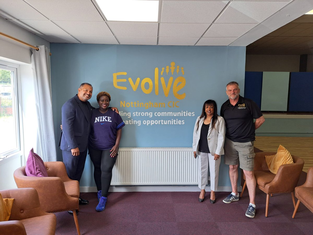 Evolve Nottingham cic (@evolvenotts) on Twitter photo We were were.pleased to welcome both <a href="/NottsOPCC/">Nottinghamshire OPCC</a> <a href="/garygodden/">gary godden</a> and <a href="/AngelaKandola/">Angela Kandola BEM</a> to Evolve today to discuss communities, Neighbourhoods and cohesion. We were were.pleased to welcome both <a href="/NottsOPCC/">Nottinghamshire OPCC</a> <a href="/garygodden/">gary godden</a> and <a href="/AngelaKandola/">Angela Kandola BEM</a> to Evolve today to discuss communities, Neighbourhoods and cohesion.