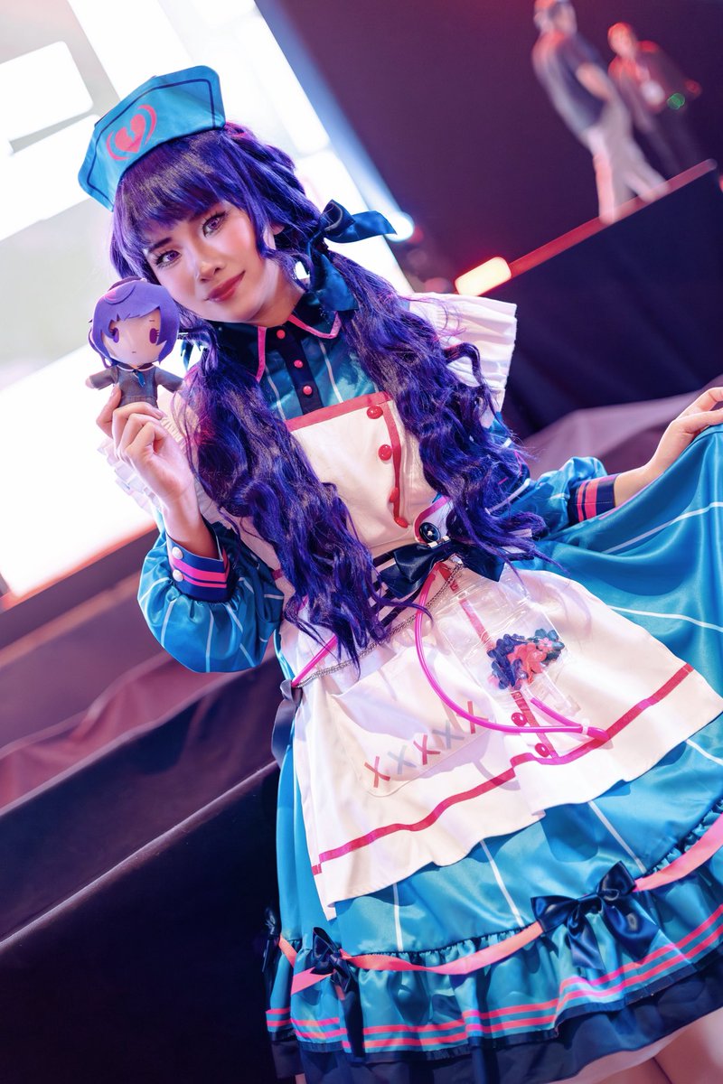 tinyresa's tweet image. Terrible☆Miss Nurse 💉
📸: shoko.inori on IG
#prsk_cos #CSTatAX2025 #AX25CST #AnimeExpo2025