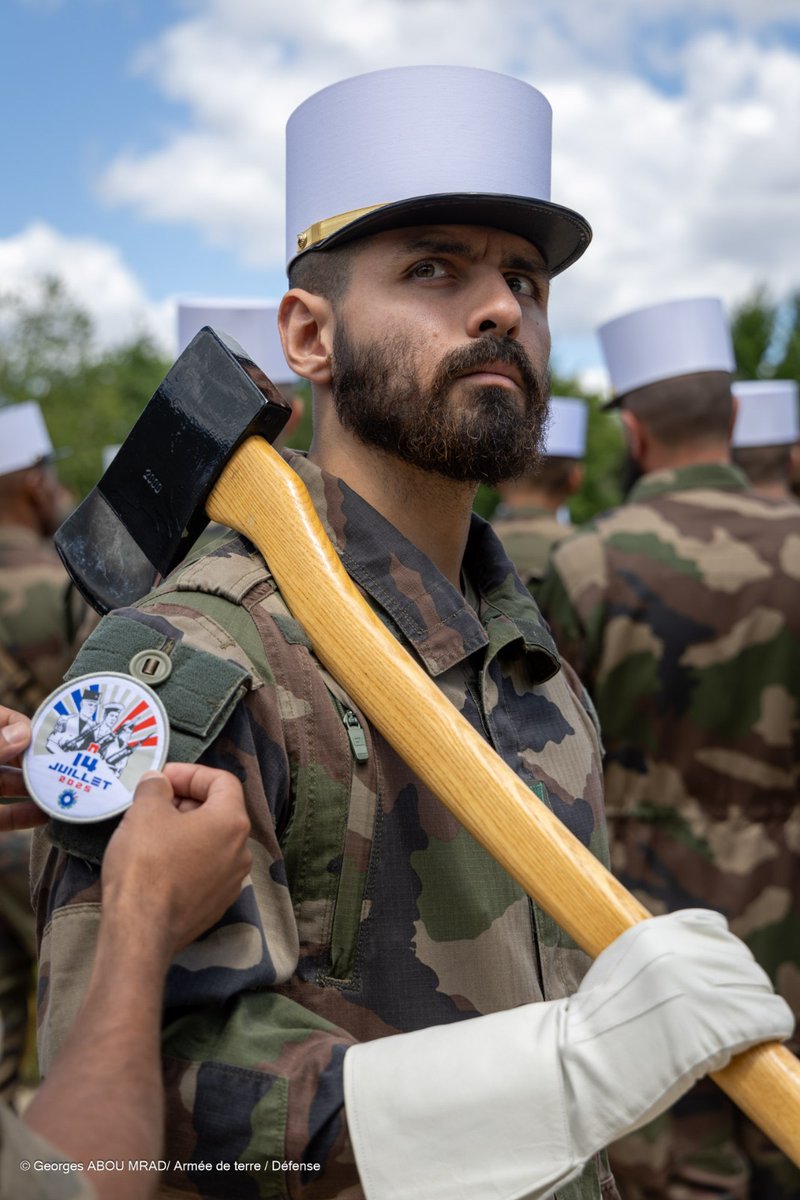 #14juillet2025 : retouvez les légionnaires sur l'avenue des Champs-Élysées lundi prochain... Ils sont prêts.