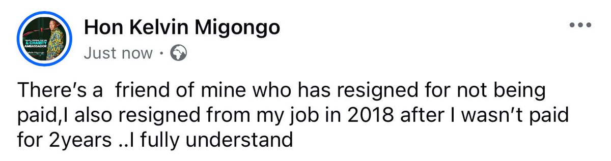 Hon.Kelvin Migongo (@itskelvindaniel) on Twitter photo 
