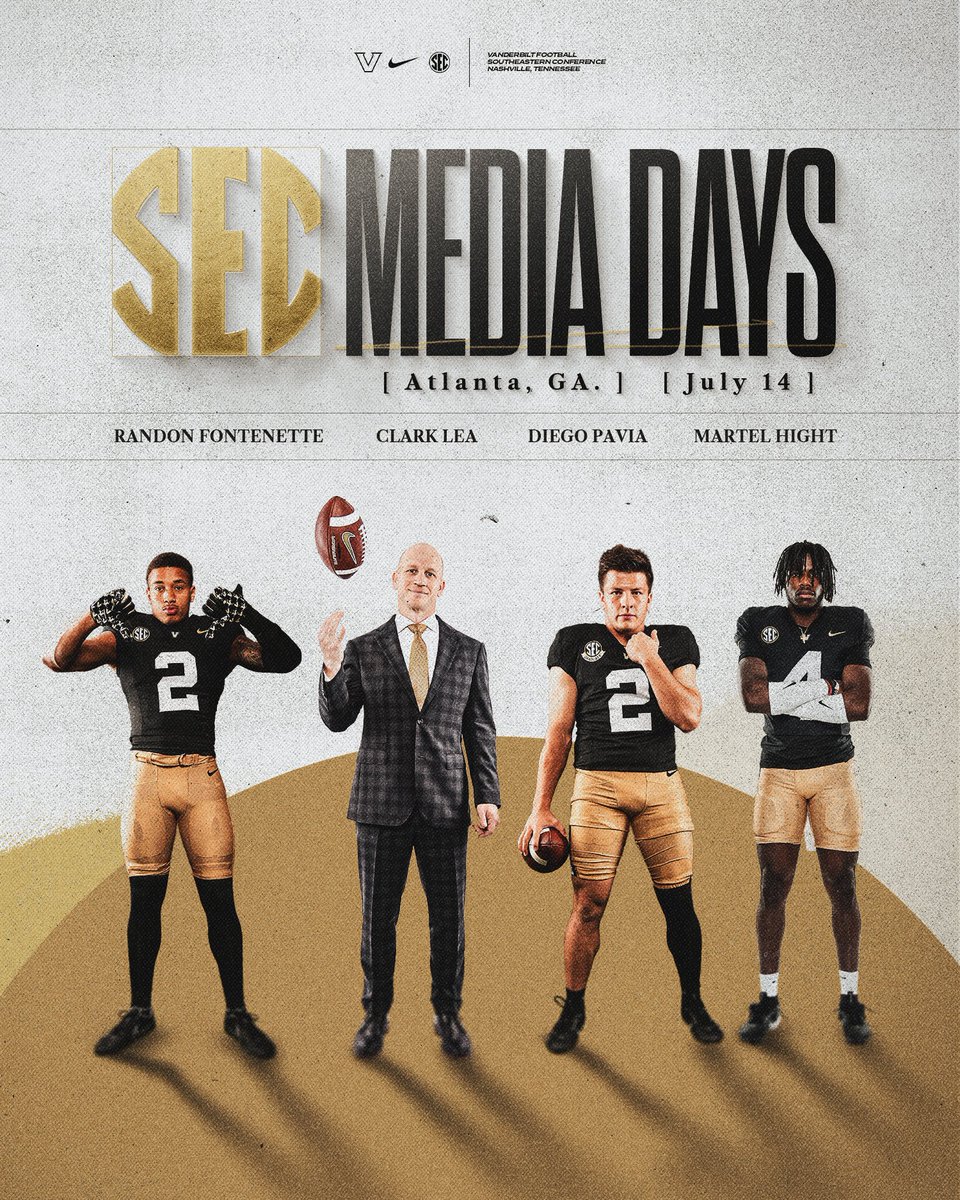 Next stop: <a href="/SEC/">Southeastern Conference</a> Media Days