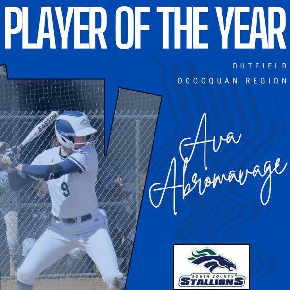 Ava Abromavage 2025 (@abromavageava) on Twitter photo Honored to be named Virginia Class 6 Player of the Year, 1st Team Washington Post All-Met, and Occoquan Region Player of the Year!!! Forever Grateful for the people and program at South County!! <a href="/DrCoachBrown5/">Megan Brown PhD</a> <a href="/CoachCat10/">Cat Clifford</a> <a href="/LongwoodSB/">Longwood Softball</a> <a href="/SoCoSoftball/">South County Softball🥎🥎</a> <a href="/BKMG1967/">BRIAN GRIFFITH</a> <a href="/ecb18uSchnute/">EC Bullets 18Gold Schnute/Bagarose</a> Honored to be named Virginia Class 6 Player of the Year, 1st Team Washington Post All-Met, and Occoquan Region Player of the Year!!! Forever Grateful for the people and program at South County!! <a href="/DrCoachBrown5/">Megan Brown PhD</a> <a href="/CoachCat10/">Cat Clifford</a> <a href="/LongwoodSB/">Longwood Softball</a> <a href="/SoCoSoftball/">South County Softball🥎🥎</a> <a href="/BKMG1967/">BRIAN GRIFFITH</a> <a href="/ecb18uSchnute/">EC Bullets 18Gold Schnute/Bagarose</a>