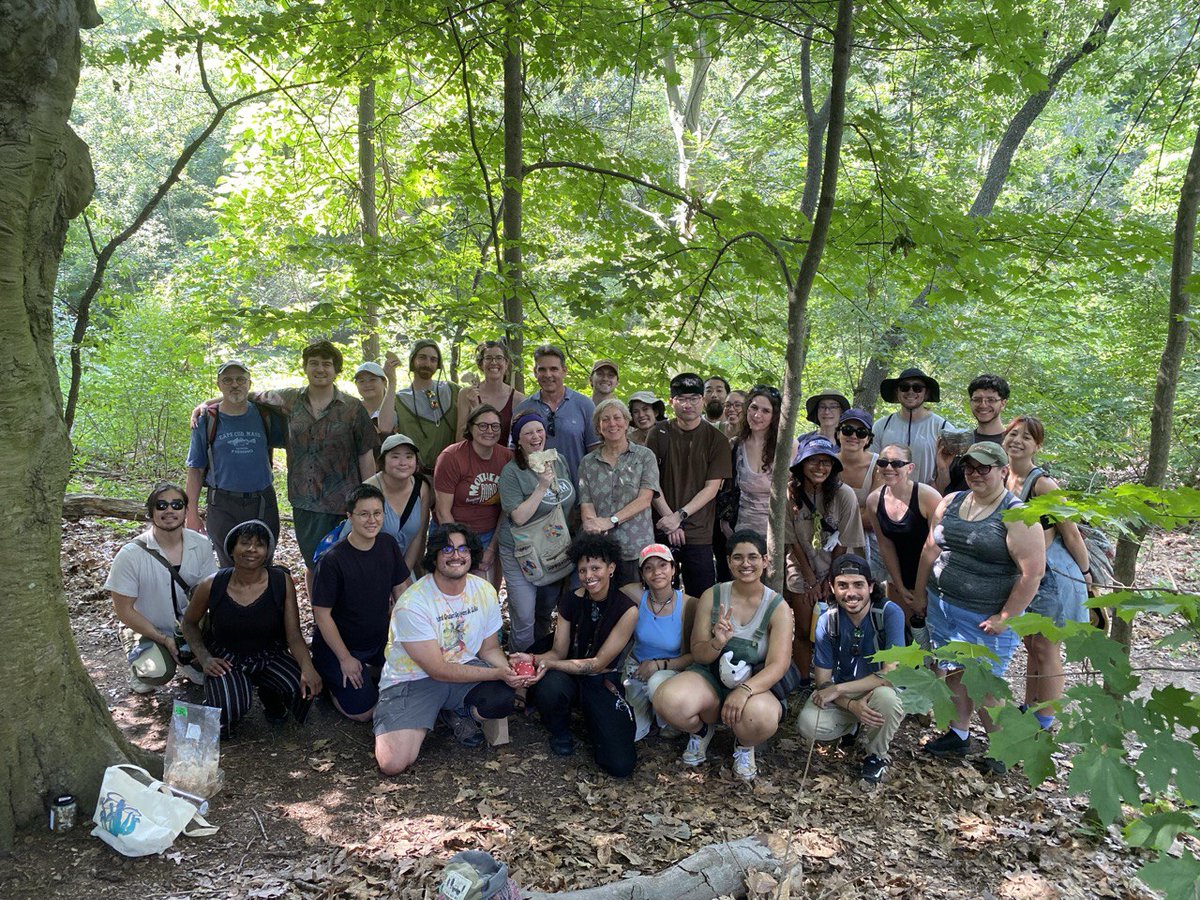 baystaters's tweet image. Chocolate Tube Slime Mold, Lobster Mushrooms, Hen of the Woods, and a nature therapy session 🍄🌻
This citizen science movement is strong and growing