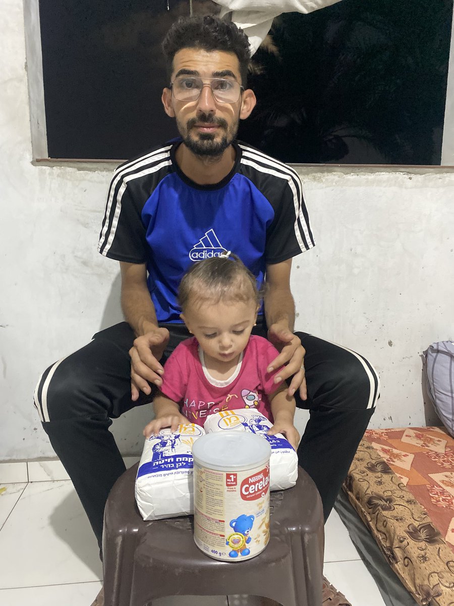 Alhamdulillah!

Thanks to your generous donations, I was just able to buy 2 kilograms of flour and a box of Cerelac for Rafif.
We are now only able to buy enough flour for the day, due to its high cost.

Please continue to donate and share, as your support allows us to purchase