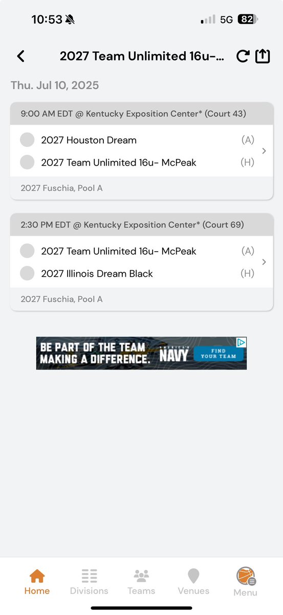 Alexa (@alexayork20) on Twitter photo Excited for this years Run for Roses tournament! Thankful for this opportunity from <a href="/CoachTealDavis/">CoachTealDavis</a> Ready to play with this talented 2027 team! Excited for this years Run for Roses tournament! Thankful for this opportunity from <a href="/CoachTealDavis/">CoachTealDavis</a> Ready to play with this talented 2027 team!
