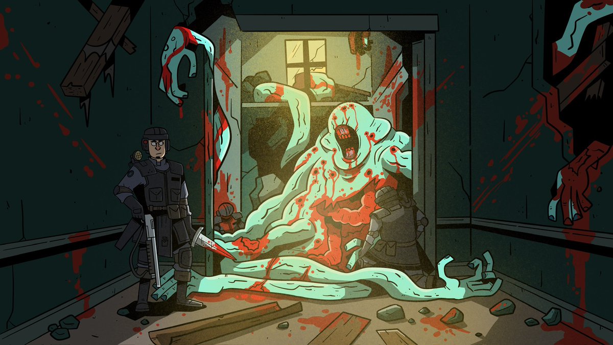 Artmonkeymg2's tweet image. Howdy #PortfolioDay I’m Matt Garbutt a cartoonist working in animation!
Always looking for some extra work!
I do a lot of character design, TTRPG stuff, horror and comics!
All my link can be found here:
linktr.ee/mattgarbutt