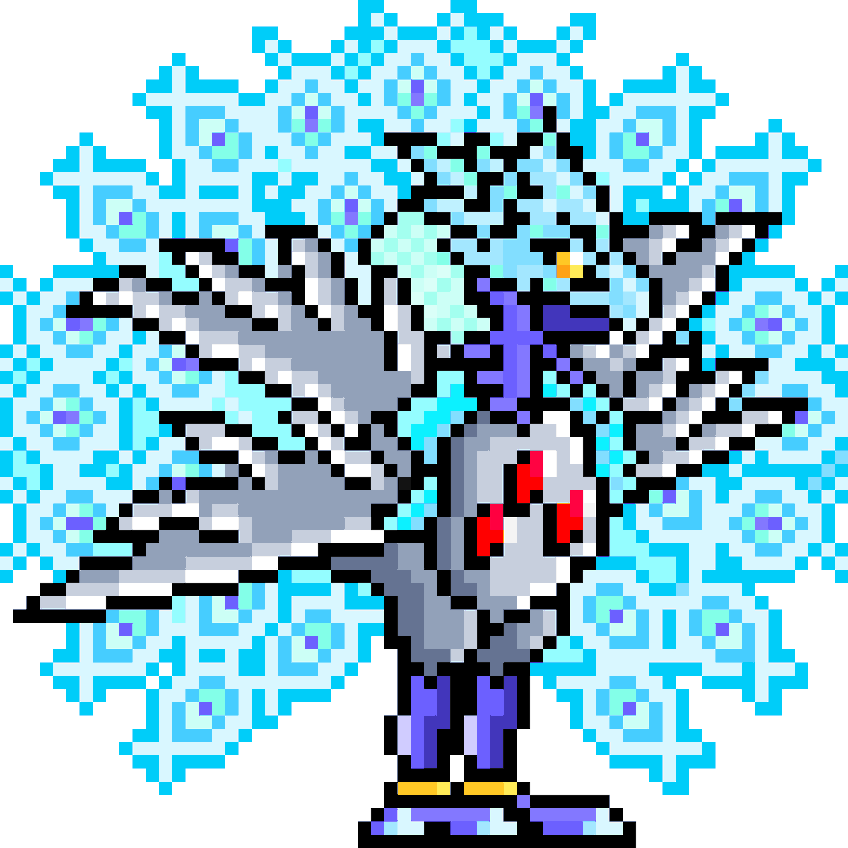 p_belrick's tweet photo. FrosVelgrmon

#frosvelgrmon #Digimon #VITALBRACELET #pixelart #fanart #PixelDigimon https://t.co/Qu0d5zdbuR
