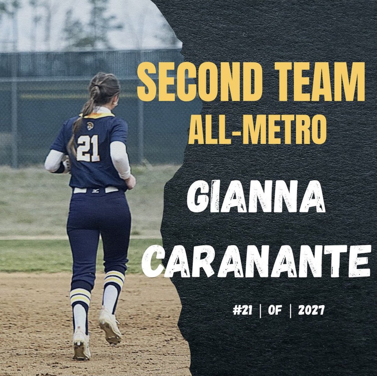 Gianna Caranante (@gcaranante2027) on Twitter photo Thank you <a href="/804Varsity/">804 Varsity</a> for including me on the 2025
All-Metro team. I’m very excited and honored to be included in this with my teammates and friends on other teams.
2025 was a great season and I will be looking to run it back the next couple years!
<a href="/midlotrojansb/">mhstrojansoftball</a> <a href="/Laytonak/">Adam Layton</a> Thank you <a href="/804Varsity/">804 Varsity</a> for including me on the 2025
All-Metro team. I’m very excited and honored to be included in this with my teammates and friends on other teams.
2025 was a great season and I will be looking to run it back the next couple years!
<a href="/midlotrojansb/">mhstrojansoftball</a> <a href="/Laytonak/">Adam Layton</a>