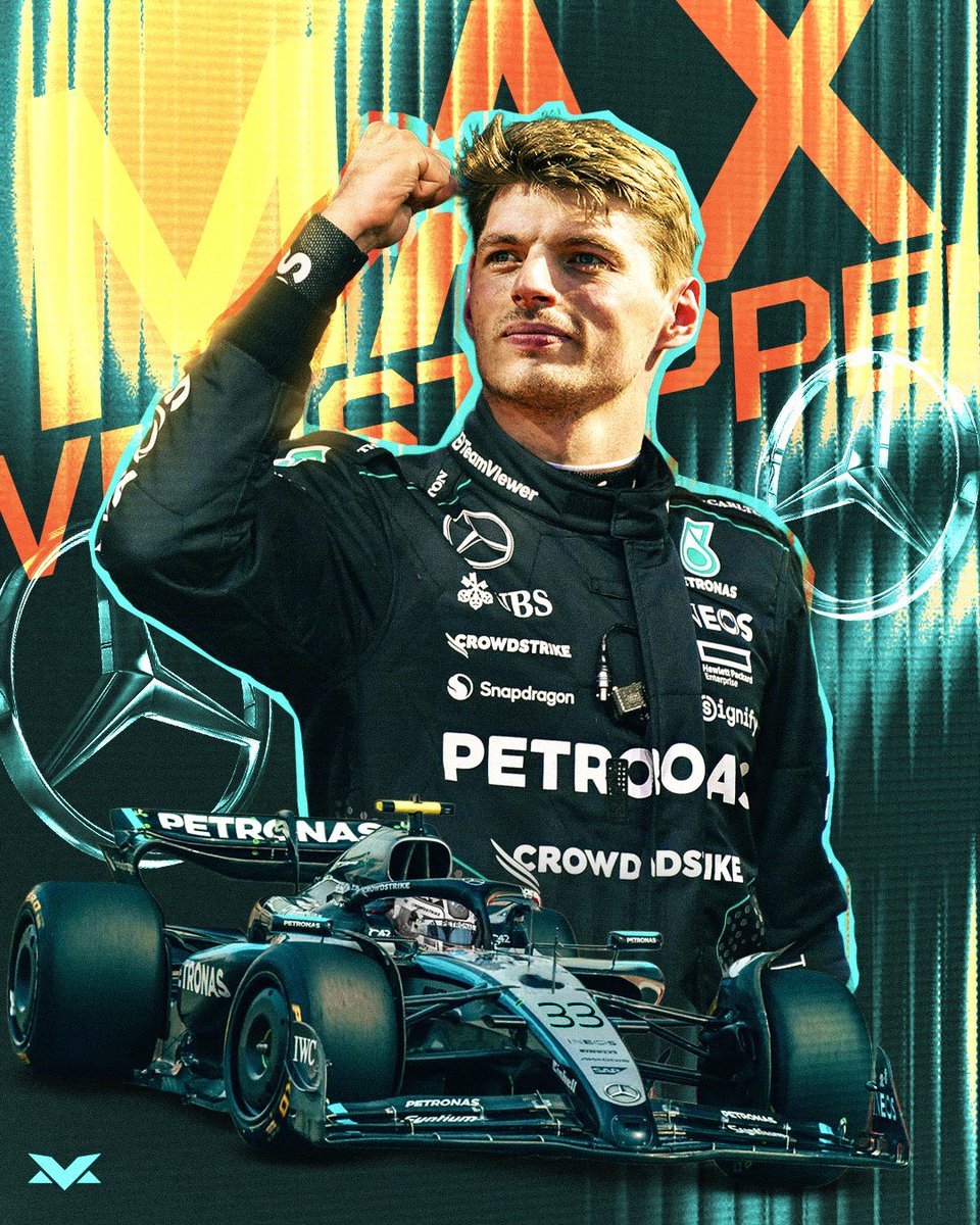MAXCEDES
Max Verstappen na Mercedes? Ainda é só rumor… mas criar antes que aconteça é parte do jogo.
Design também é sobre visão, timing e antecipação.