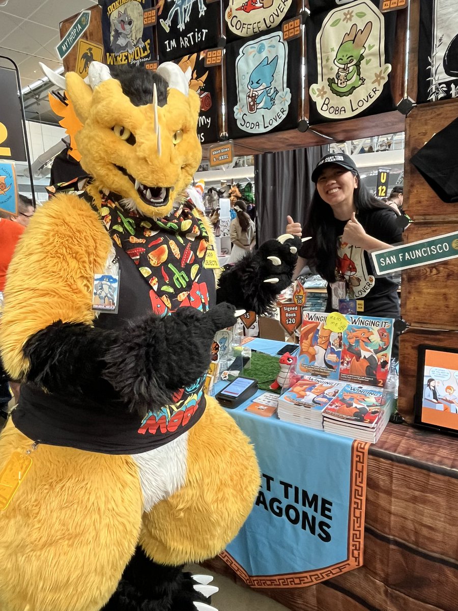 Py (@pumpkinpythias) on Twitter photo As a part time dragon myself, I gotta shoutout to <a href="/PartTimeDragons/">Part Time Dragons</a> at AC! Awesome person, go support em ๐ As a part time dragon myself, I gotta shoutout to <a href="/PartTimeDragons/">Part Time Dragons</a> at AC! Awesome person, go support em ๐