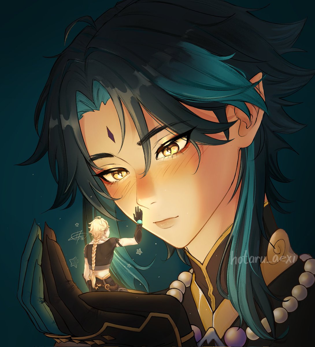 Collab with <a href="/GPryanik228/">GPryanik</a> (Aether)
Me — Xiao
🤲🥱🤭

#XiaoAether #Xiaother #魈空 #Xiao #Aether #GenshinImpact